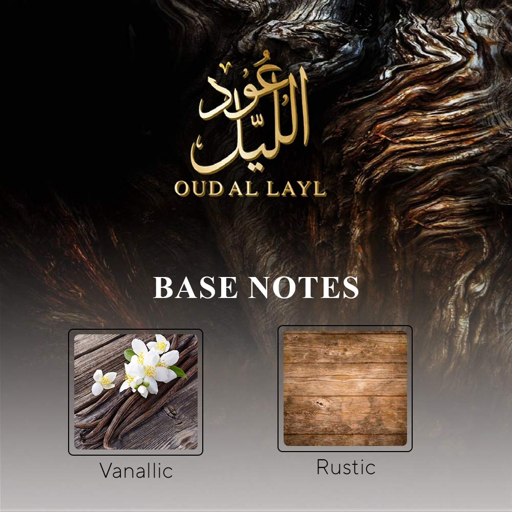 Foto 7 pulgar | Perfume Arabiyat Oud Al Layl Eau De Parfum, 100 Ml, Unisex - Venta Internacional.