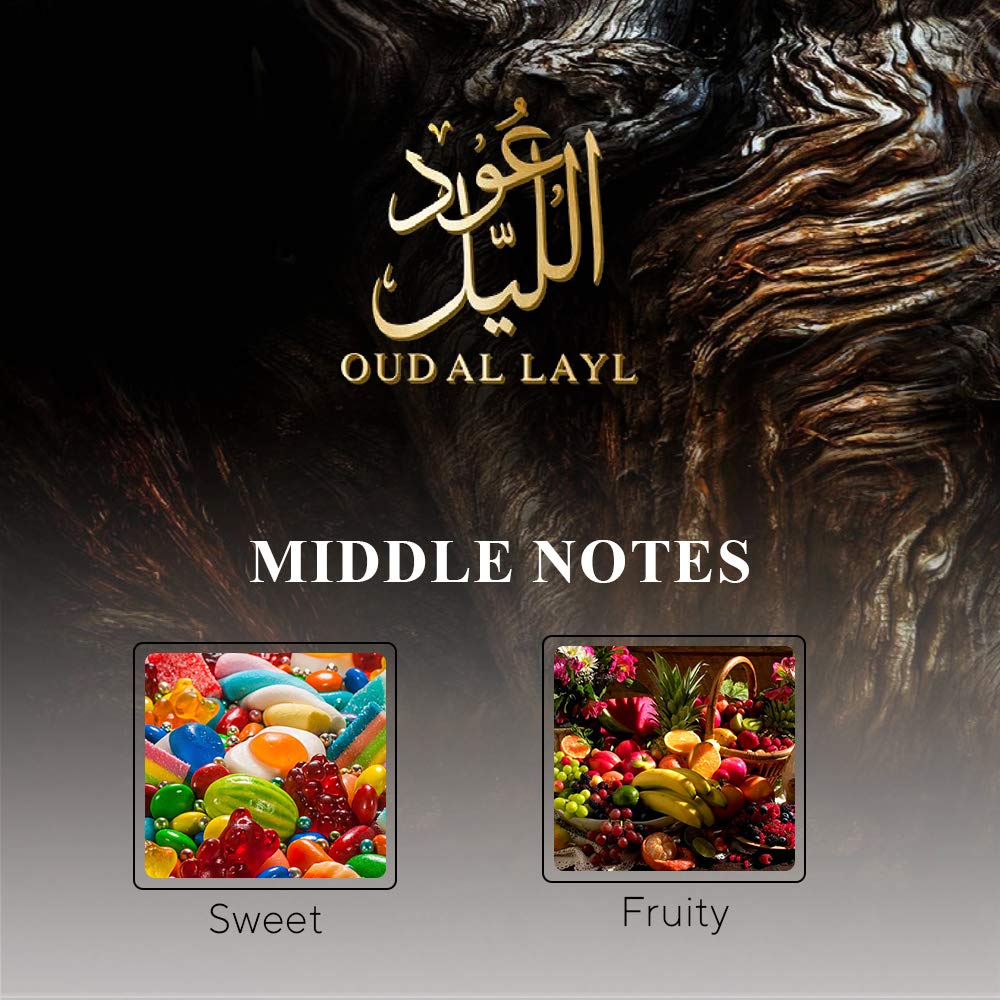 Foto 8 pulgar | Perfume Arabiyat Oud Al Layl Eau De Parfum, 100 Ml, Unisex - Venta Internacional.