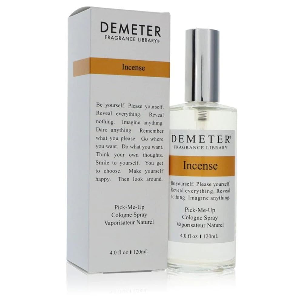 Incienso Cologne Spray Demeter Para Hombre Y Mujer, 120 Ml - Venta Internacional.