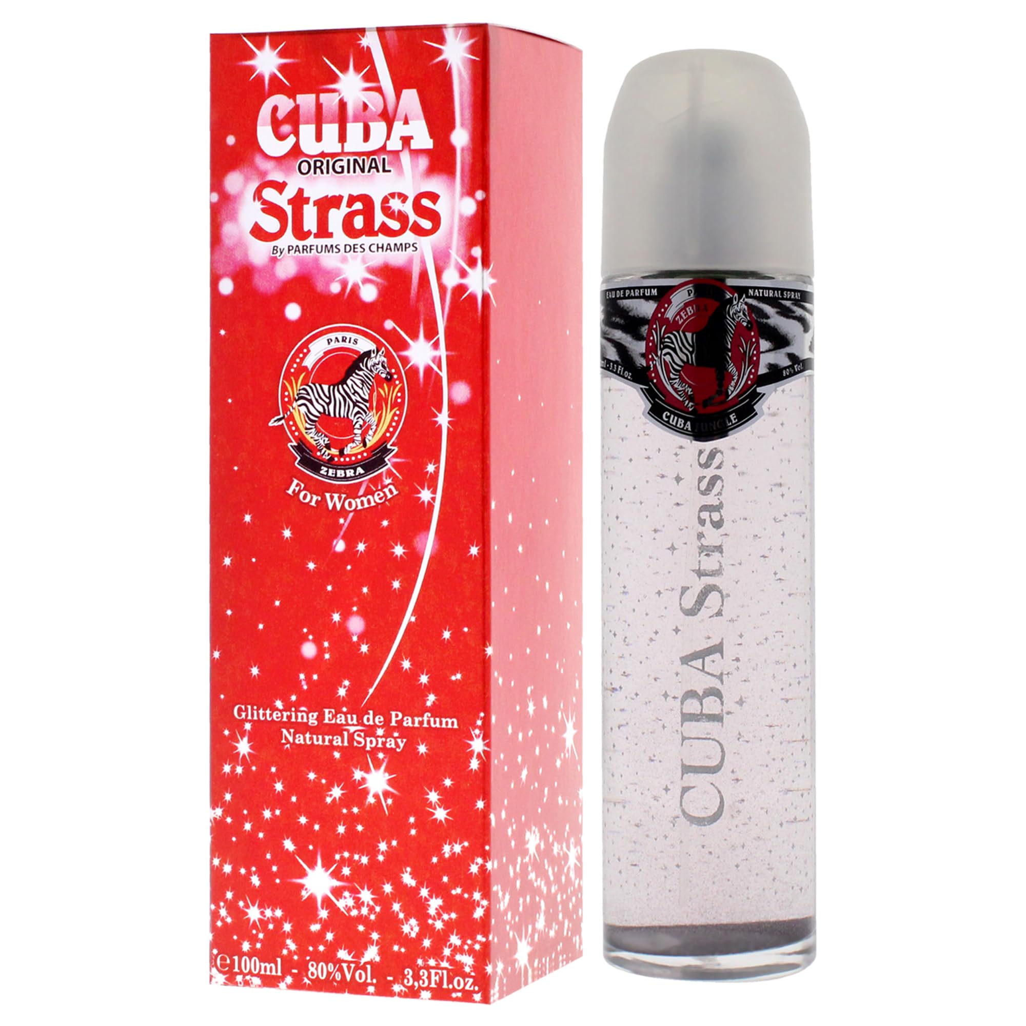 Foto 5 pulgar | Perfume Cuba Cuba Strass Zebra Eau De Parfum Para Mujer, 100 Ml - Venta Internacional.