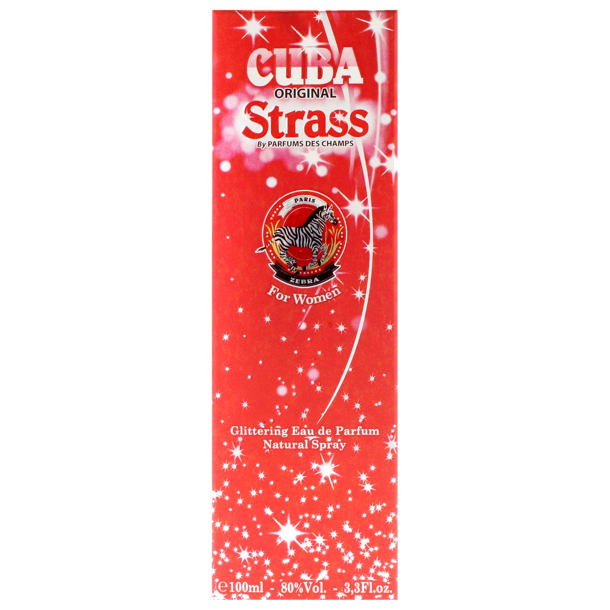 Foto 6 pulgar | Perfume Cuba Cuba Strass Zebra Eau De Parfum Para Mujer, 100 Ml - Venta Internacional.