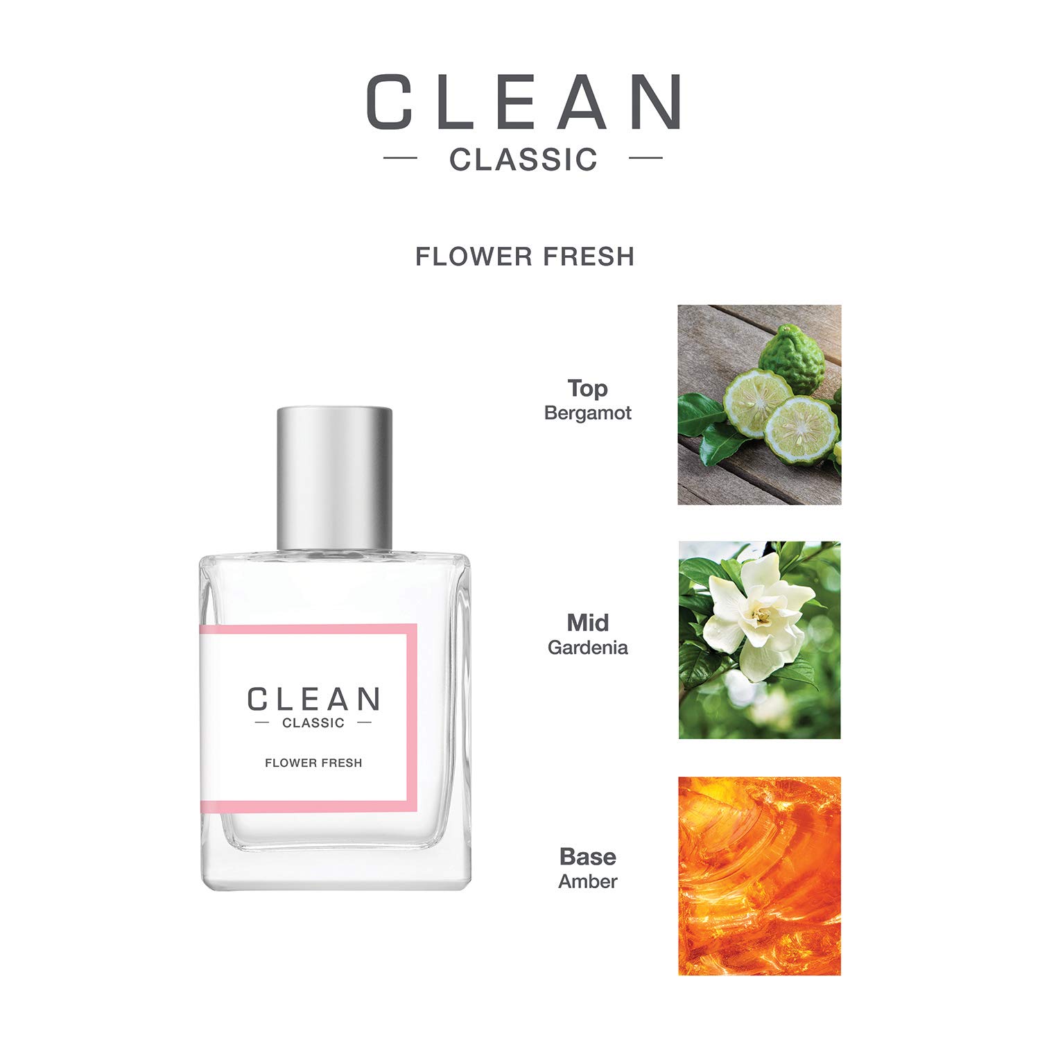 Foto 8 pulgar | Perfume Clean Classic Flower Fresh Eau De Parfum Para Mujer, 60 Ml - Venta Internacional.