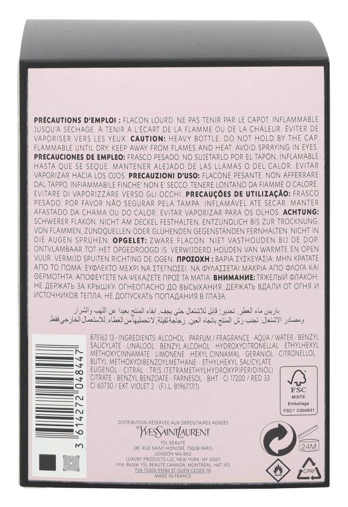 Foto 5 pulgar | Perfume Yves Saint Laurent Ysl Mon Paris Eau De Parfum 150 Ml - Venta Internacional.
