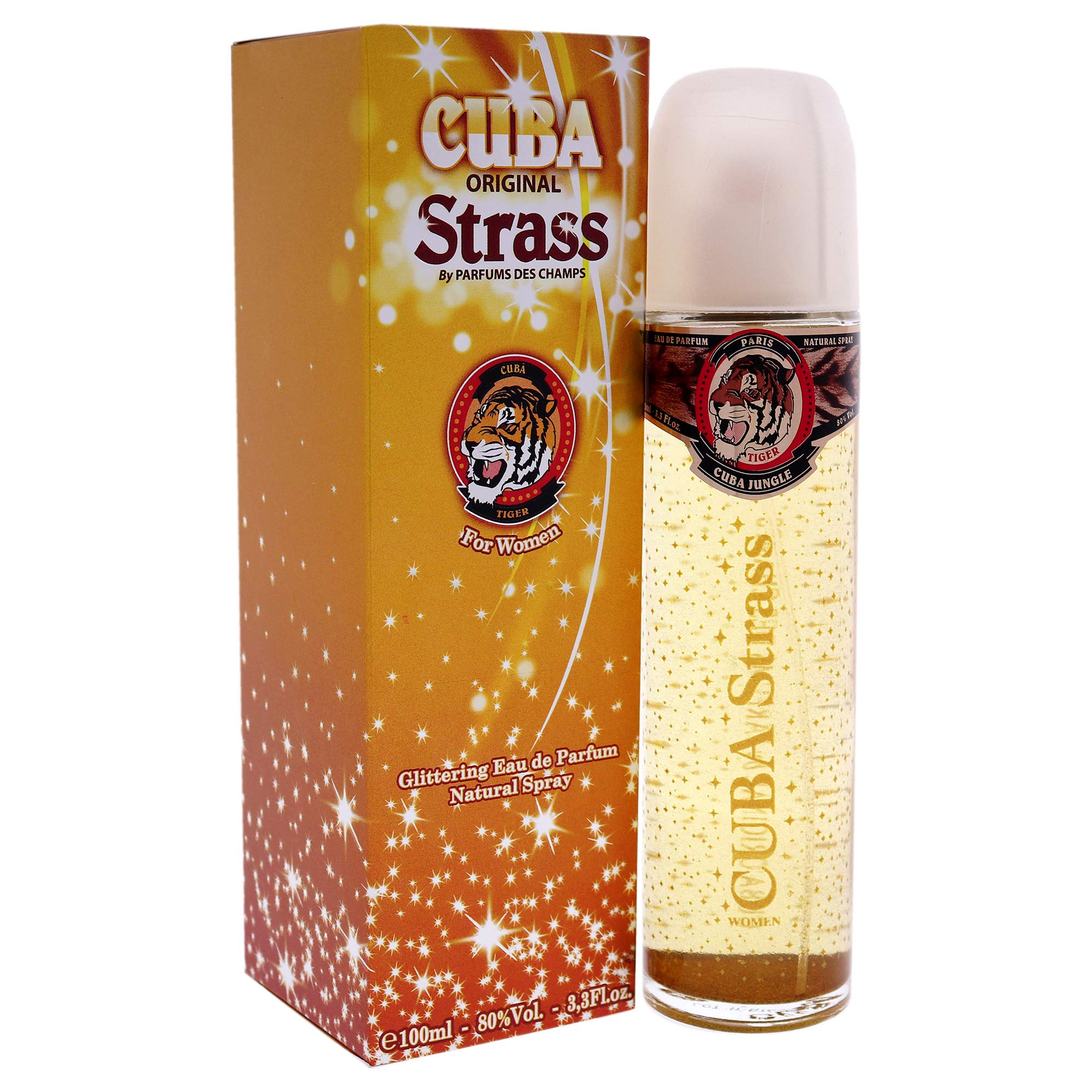Foto 4 pulgar | Perfume Fragluxe Cuba Strass Tiger Eau De Parfum Para Mujer, 100 Ml - Venta Internacional.