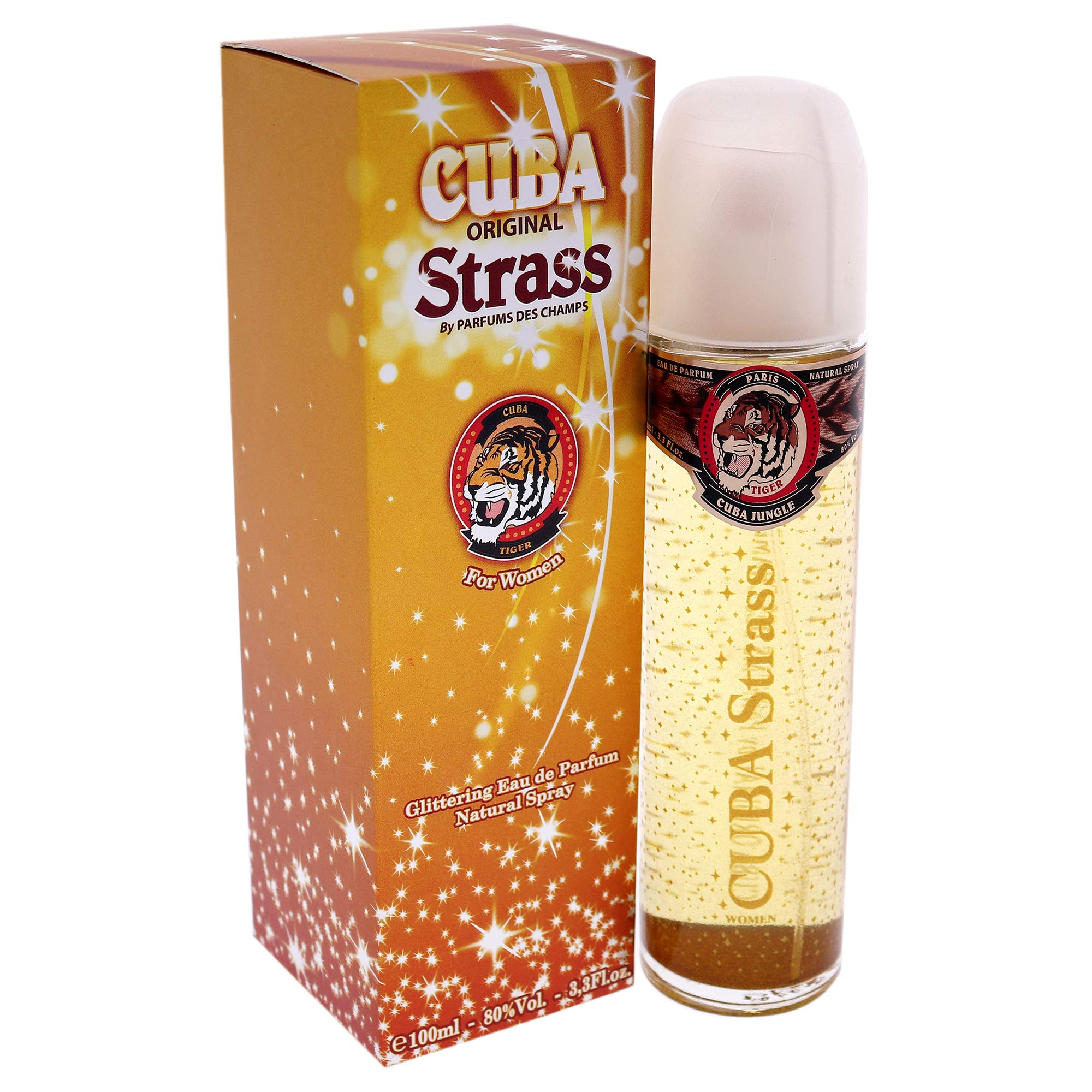 Foto 5 pulgar | Perfume Fragluxe Cuba Strass Tiger Eau De Parfum Para Mujer, 100 Ml - Venta Internacional.
