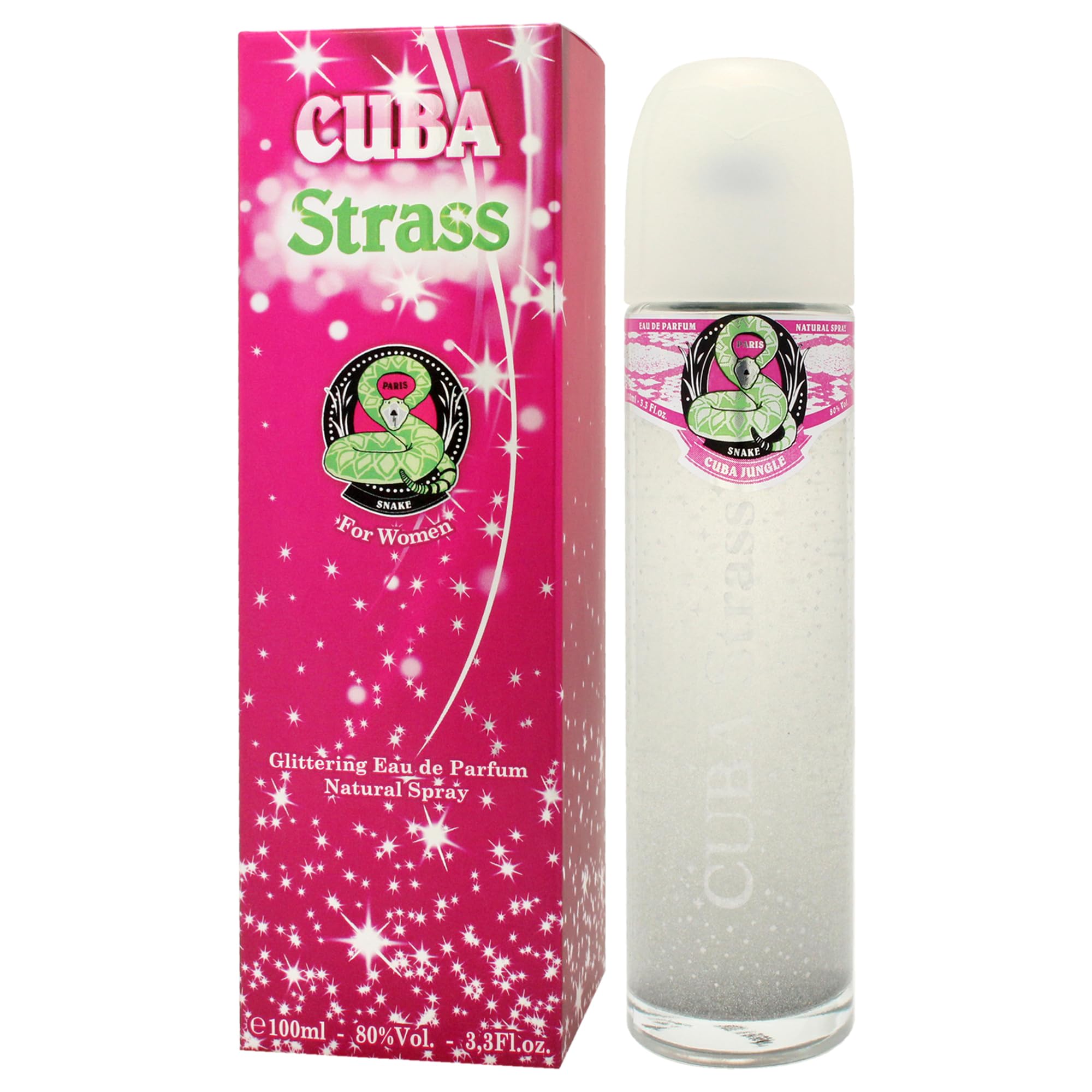 Foto 5 pulgar | Perfume Cuba Cuba Strass Snake Eau De Parfum Para Mujer, 100 Ml - Venta Internacional.