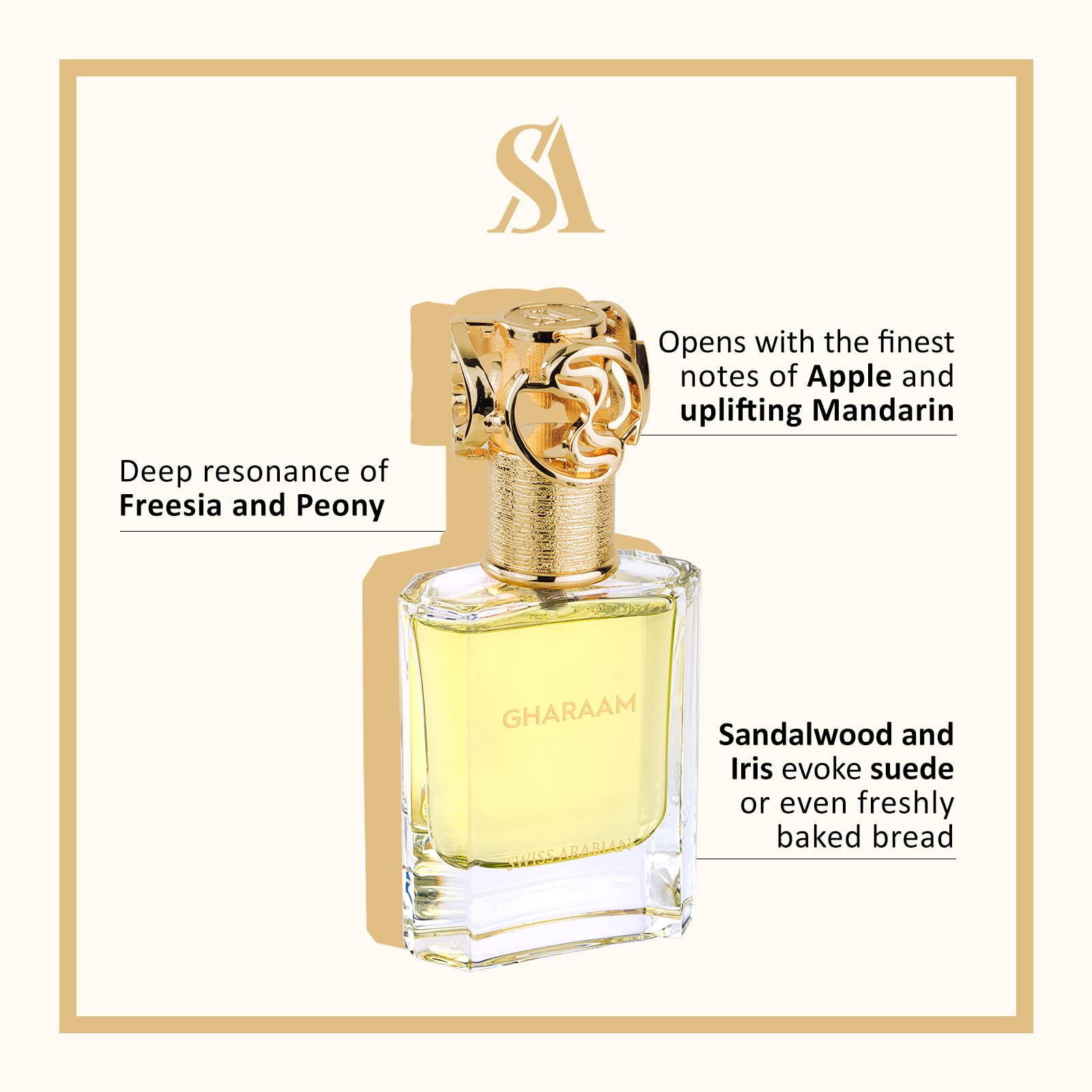 Foto 3 pulgar | Perfume Swiss Arabian Gharaam Eau De Parfum, 50 Ml, Para Mujer - Venta Internacional.