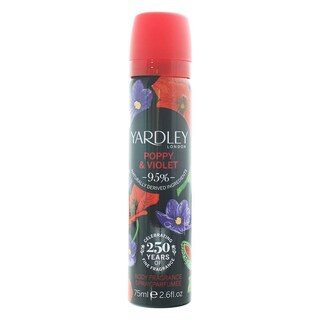 Foto 1 | Spray Corporal Yardley Of London Poppy & Violet 75 Ml Para Mujer - Venta Internacional.