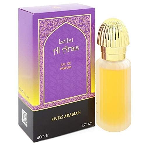 Foto 3 pulgar | Perfume Swiss Arabian Leilat Al Arais, Eau De Parfum, 50 Ml - Venta Internacional.