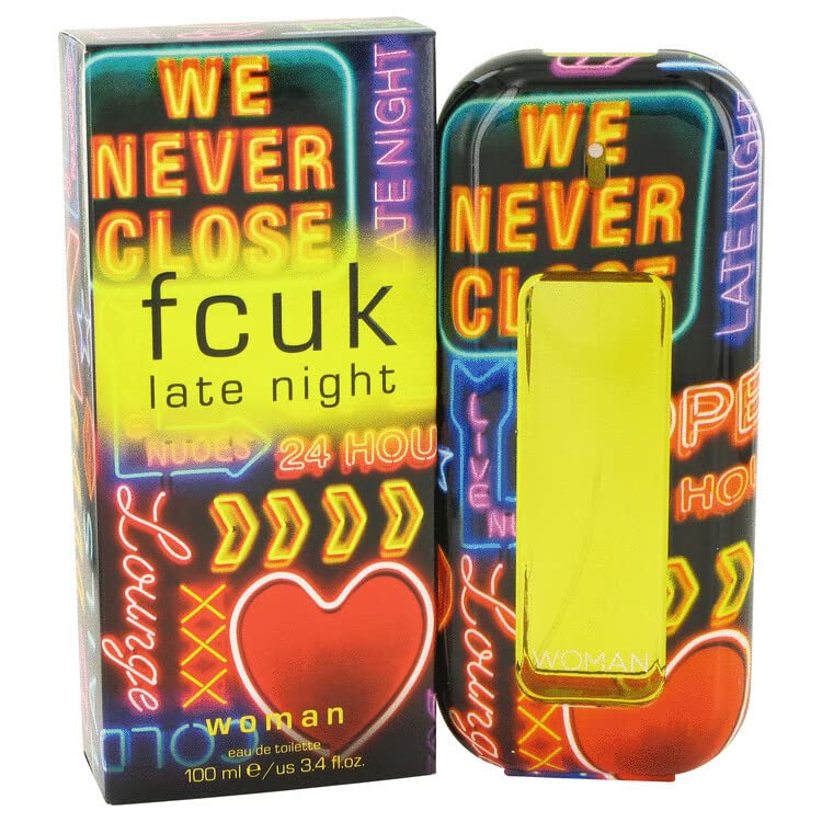 Perfume French Connection Fcuk Late Night Eau De Toilette 100 Ml - Venta Internacional.