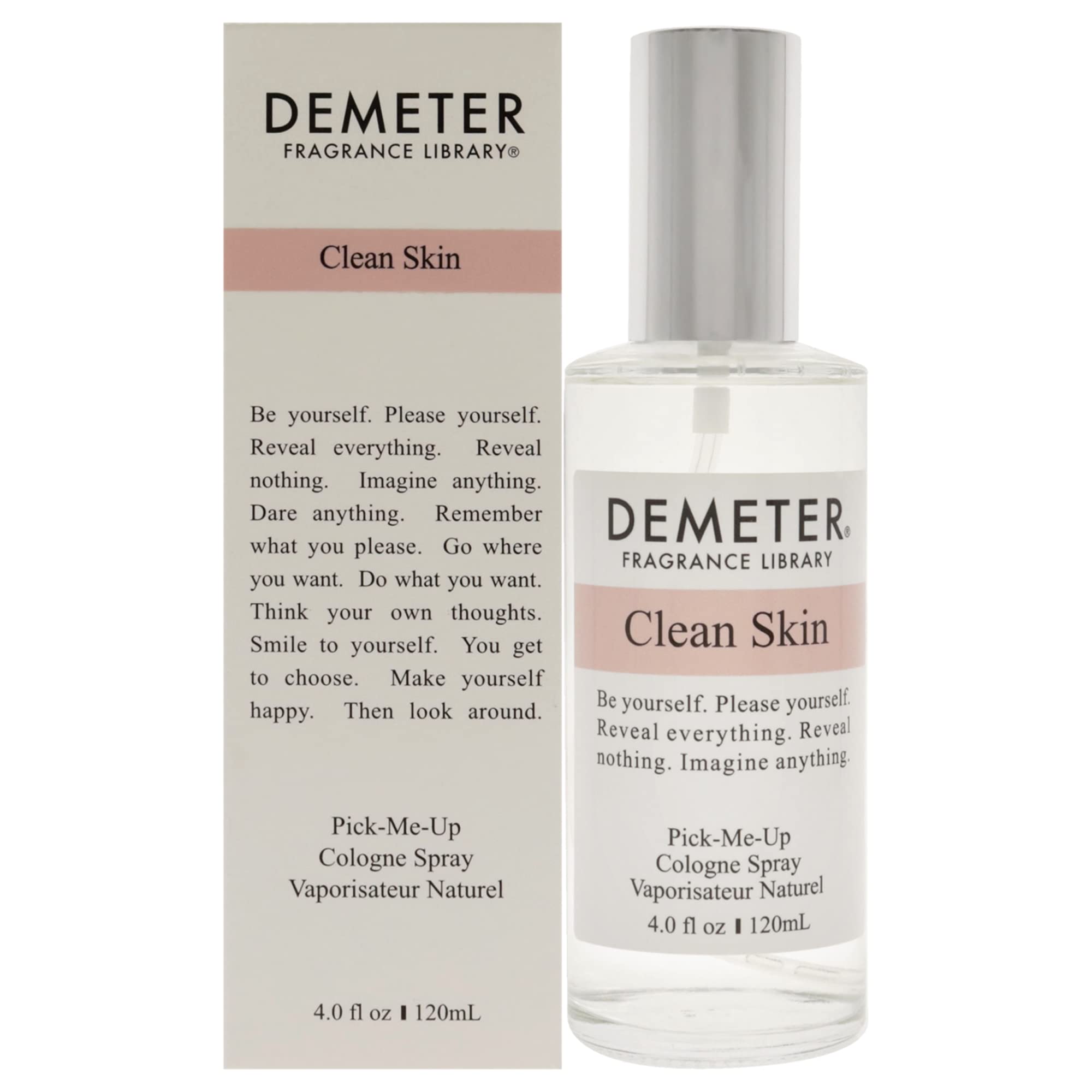 Foto 2 pulgar | Colonia En Aerosol Demeter Clean Skin Para Unisex, 120 Ml - Venta Internacional.