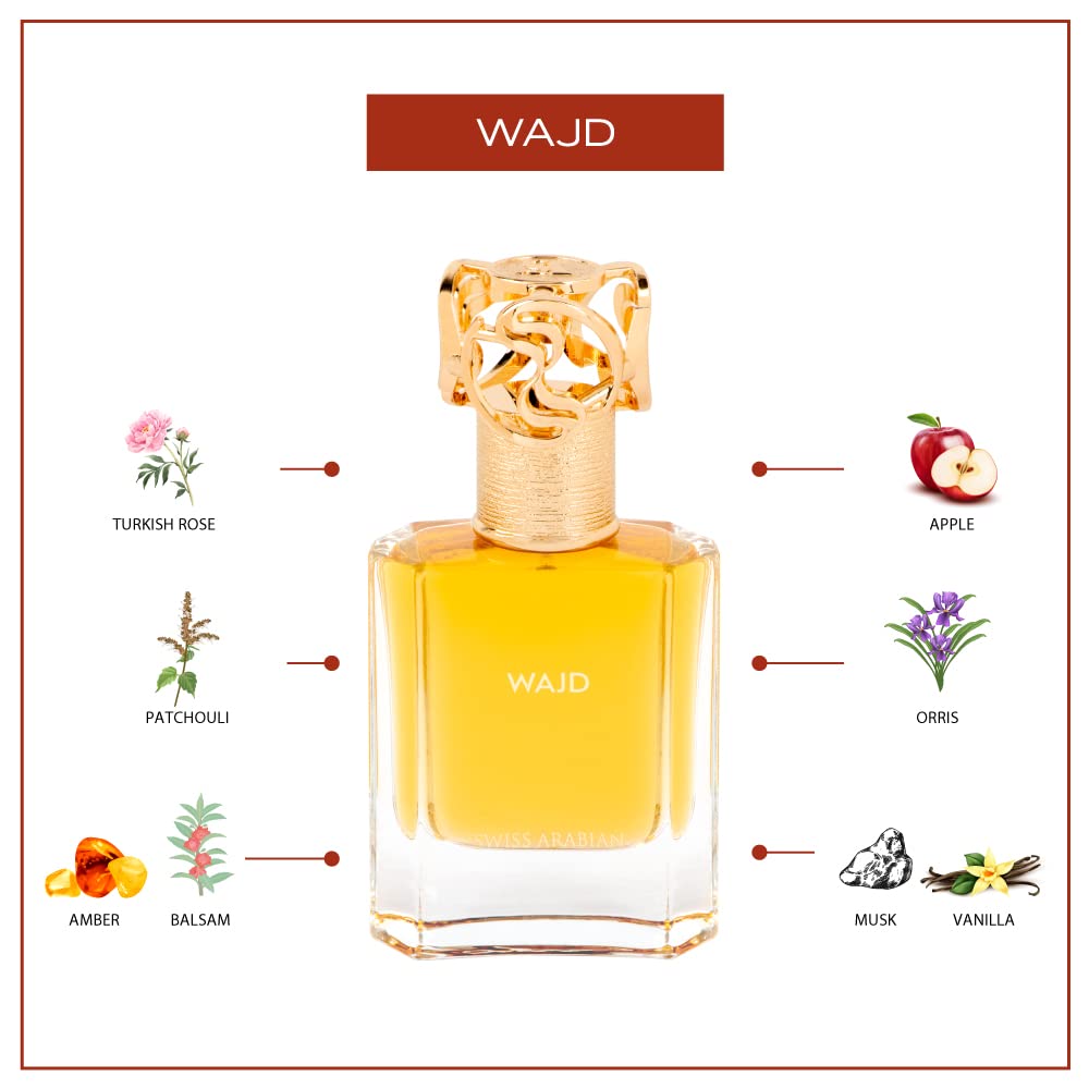 Foto 4 pulgar | Perfume Swiss Arabian Wajd Eau de Parfum 50 ml para Mujer - Venta Internacional
