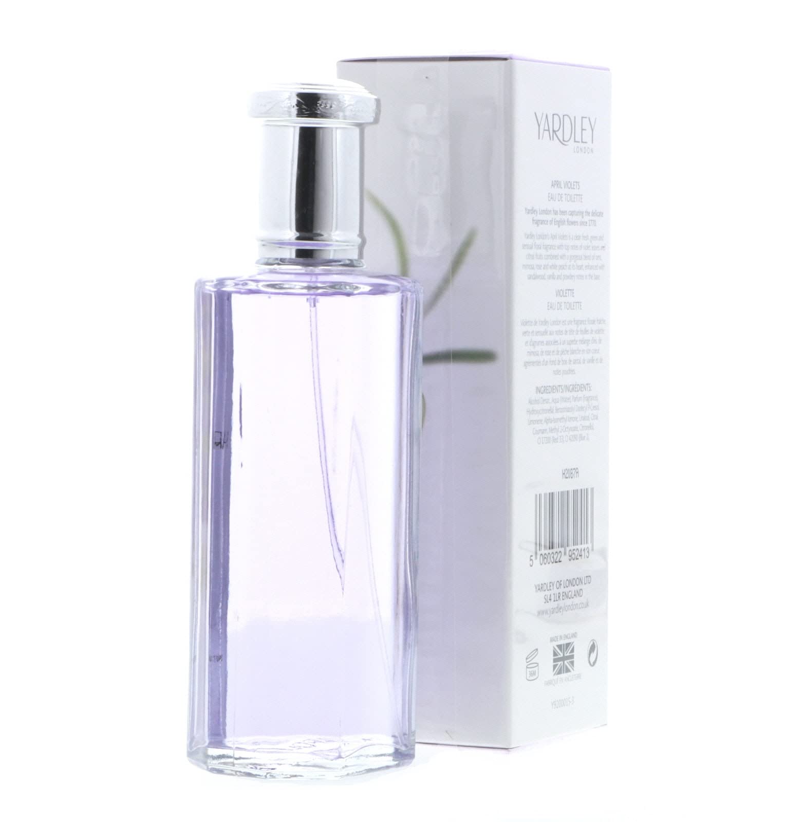 Foto 6 pulgar | Perfume Yardley London April Violets Eau De Toilette 125 Ml - Venta Internacional.