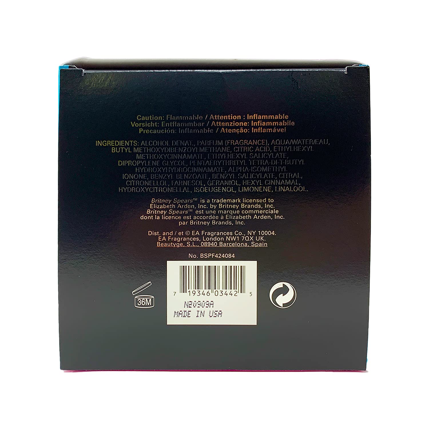 Foto 6 pulgar | Perfume Britney Spears Curious Eau De Parfum Para Mujer, 100 Ml - Venta Internacional.