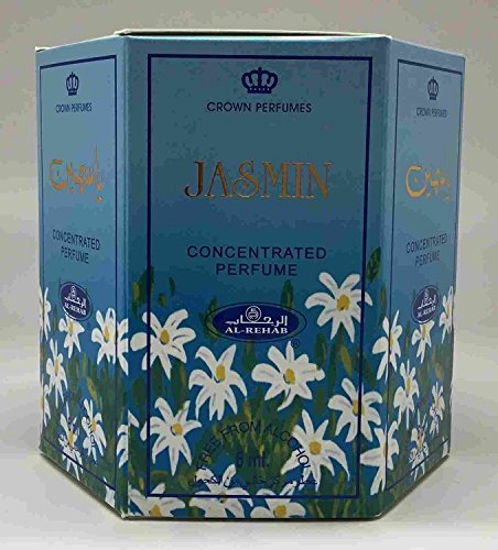 Foto 1 | Aceite Perfumado Al-Rehab Jasmin 6 ml Roll-on Crown Perfumes 6 Unidades - Venta Internacional
