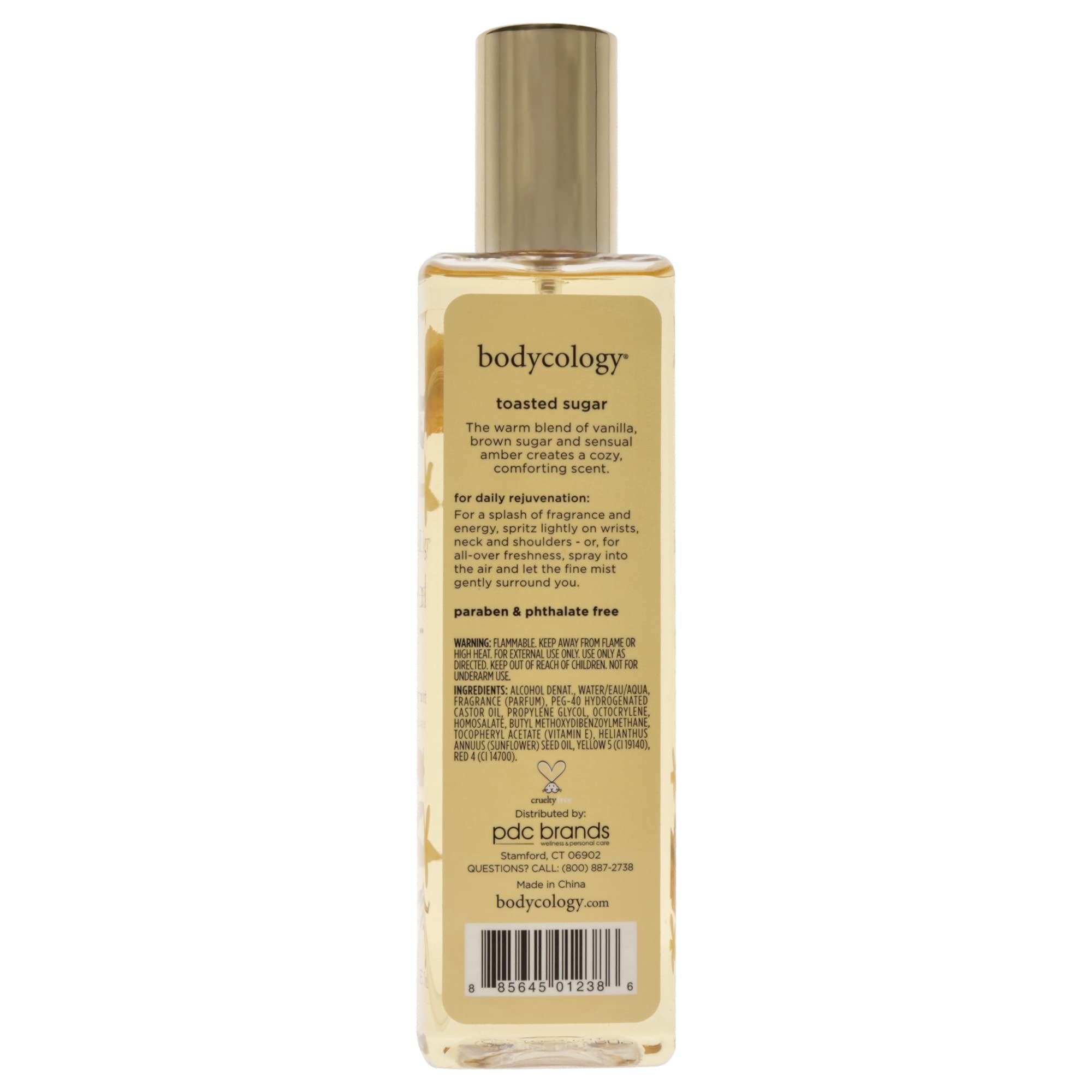 Foto 3 pulgar | Fragrance Mist Bodycology Toasted Sugar 240 Ml Para Mujer - Venta Internacional.