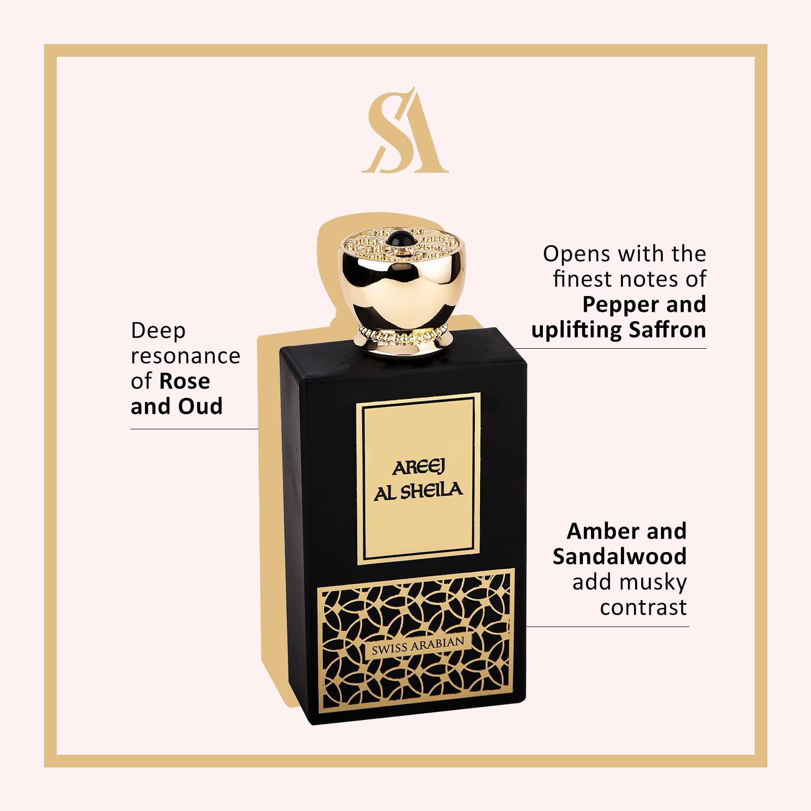 Foto 3 pulgar | Perfume Swiss Arabian Areej Al Sheila Eau de Parfum 100 ml - Venta Internacional