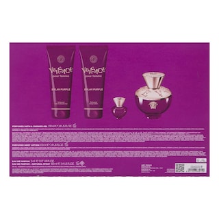 Foto 2 | Set de Perfume Versace Dylan Purple Eau De Parfum 100 ml 4 Unidades - Venta Internacional