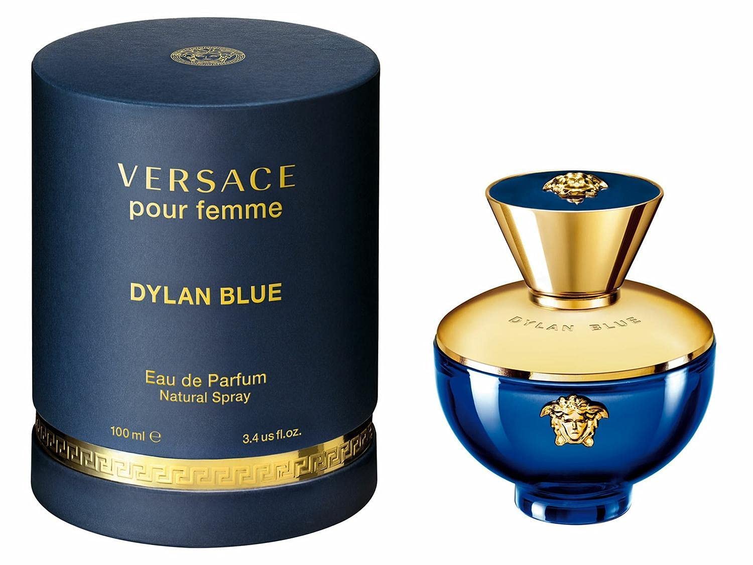 Foto 2 pulgar | Perfume Versace Pour Femme Dylan Blue Eau De Parfum, 100 Ml, Probador - Venta Internacional.
