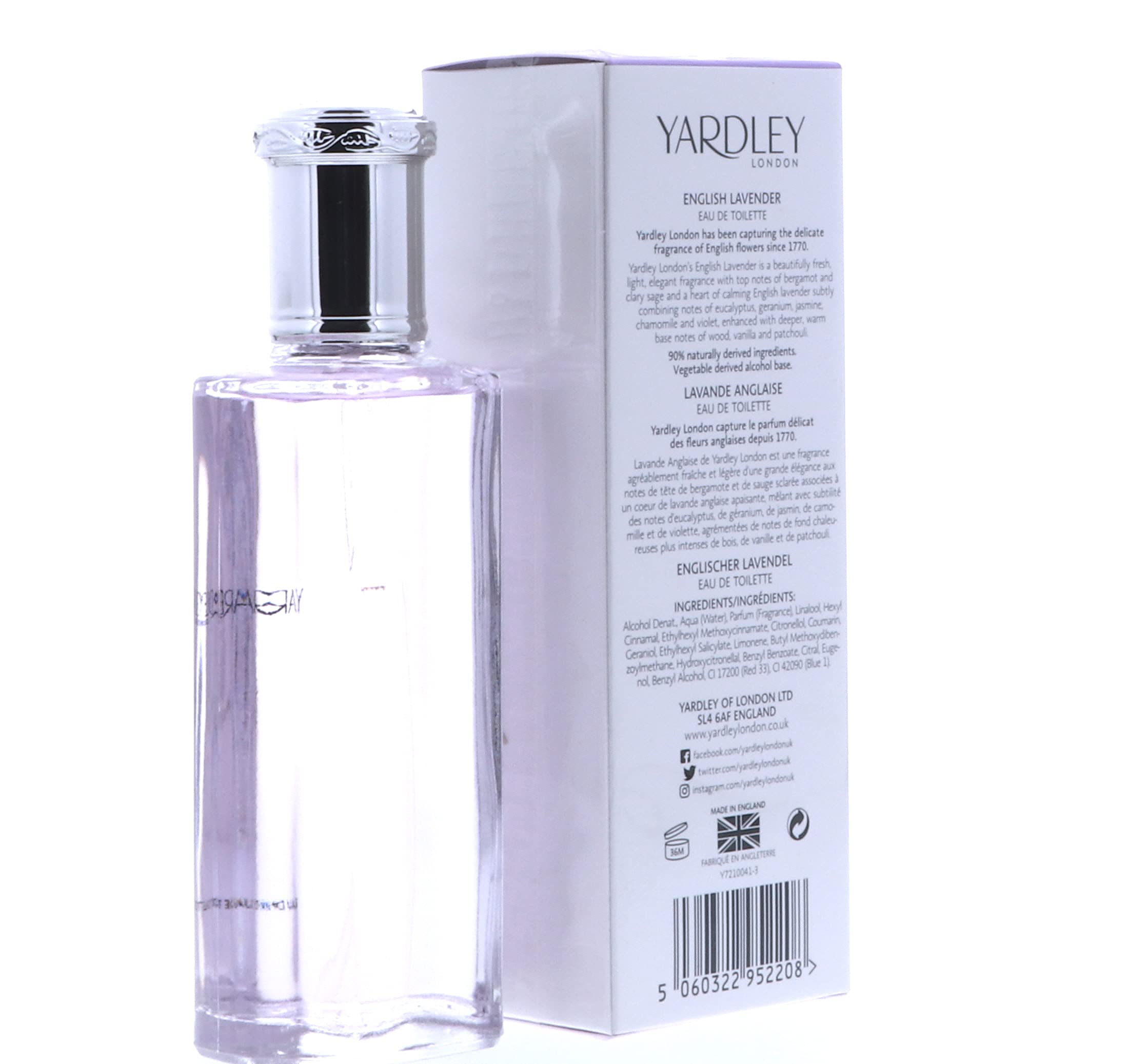 Foto 5 pulgar | Perfume Yardley London English Lavender Edt 125 Ml Para Mujer - Venta Internacional.