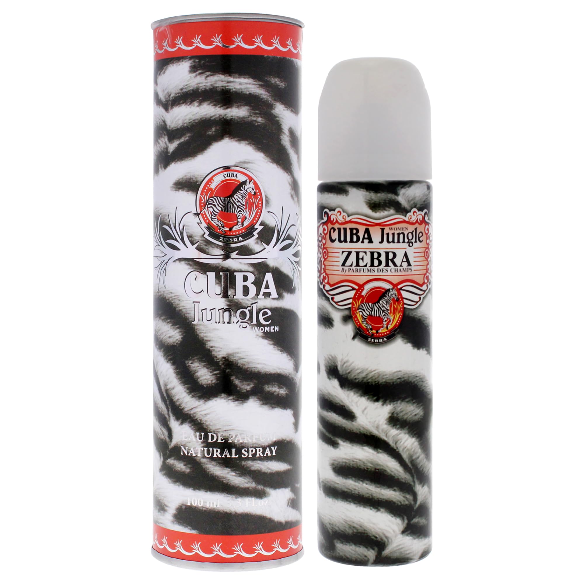 Foto 2 pulgar | Perfume Cuba Jungle Zebra Eau De Parfum Para Mujer, 100 Ml - Venta Internacional.