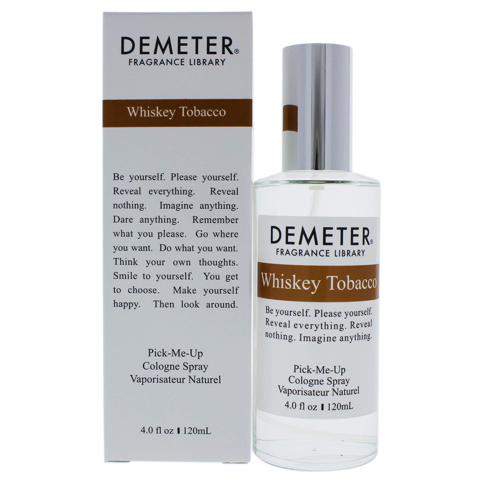 Colonia En Aerosol Demeter Whisky Tabacco Para Mujer 120 Ml - Venta Internacional.