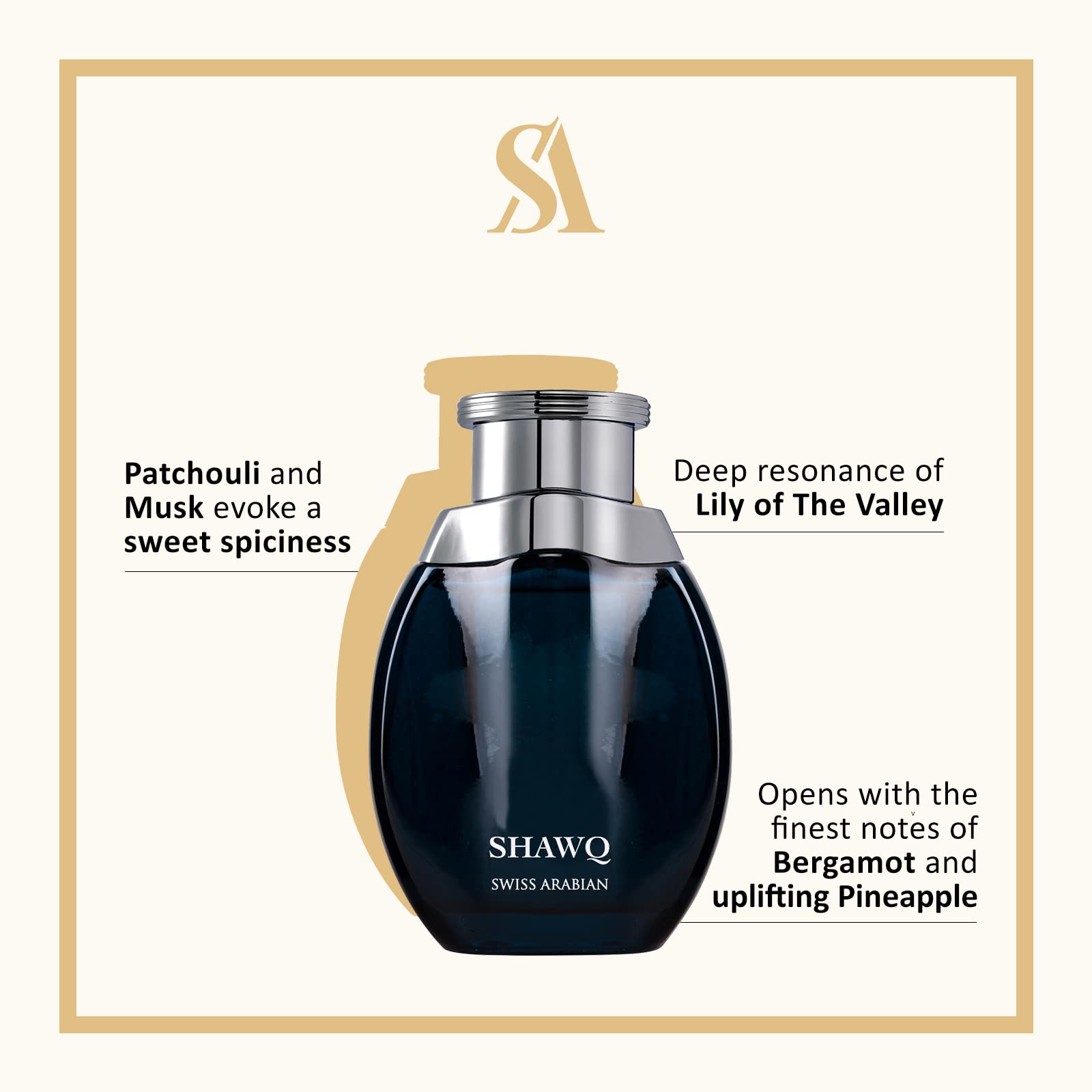 Foto 4 pulgar | Perfume Swiss Arabian Shawq Eau De Parfum 100 Ml Para Mujer - Venta Internacional.