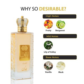 Foto 4 | Perfume Nusuk Ana Al Awwal Eau De Parfum Para Mujer, 100 Ml - Venta Internacional.