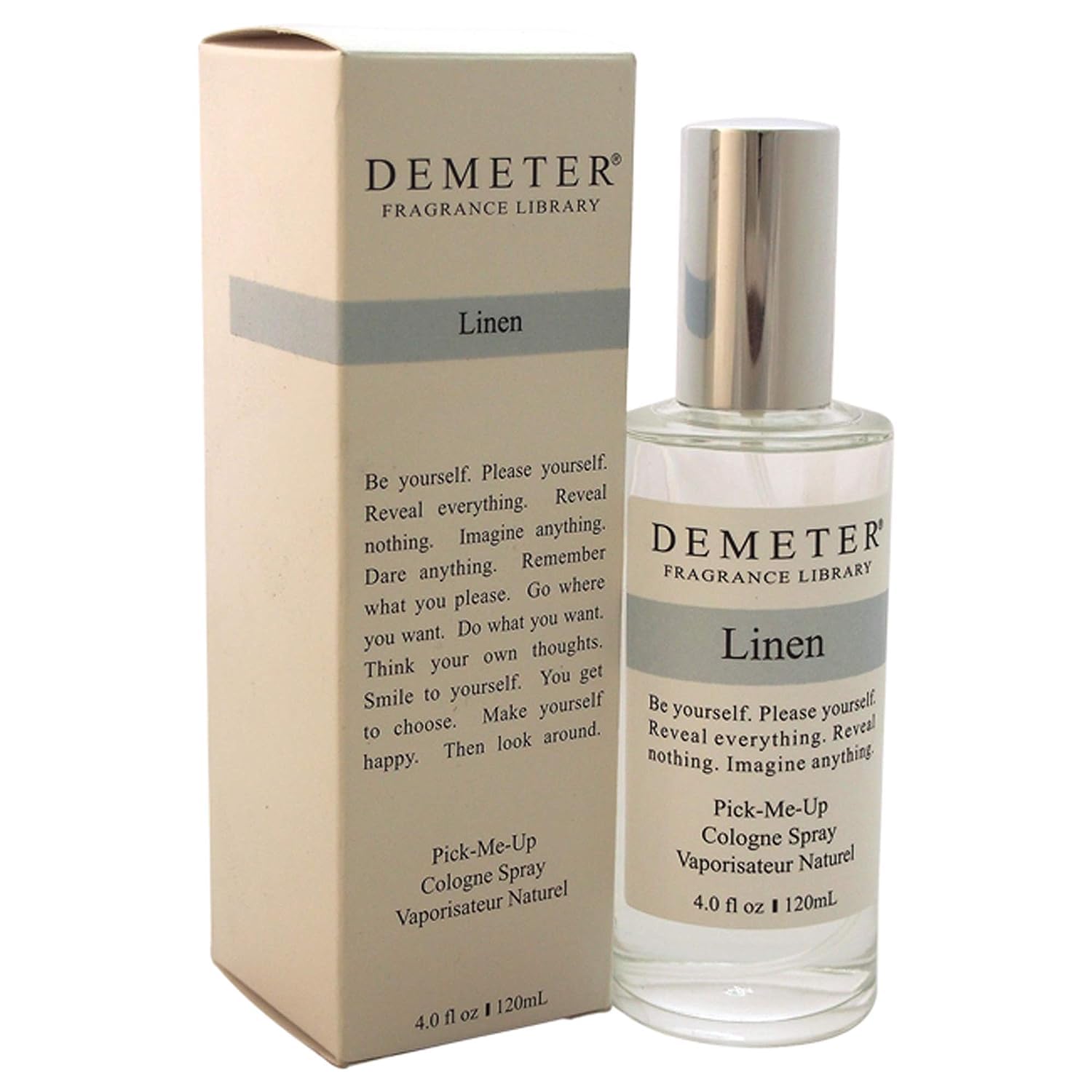 Colonia En Aerosol Demeter Linen Pick-me Up Para Mujer 120 Ml - Venta Internacional.
