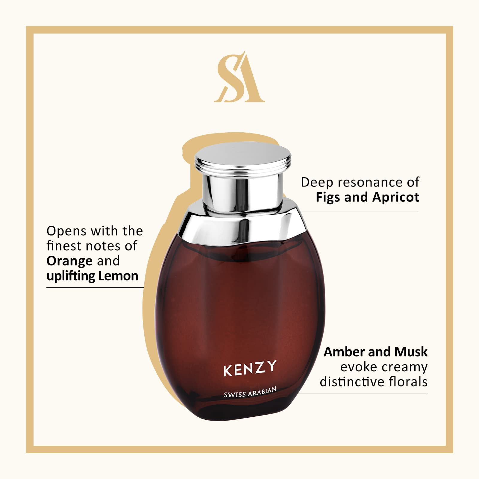 Foto 3 pulgar | Perfume Swiss Arabian Kenzy Eau de Parfum 100 ml para Mujer - Venta Internacional
