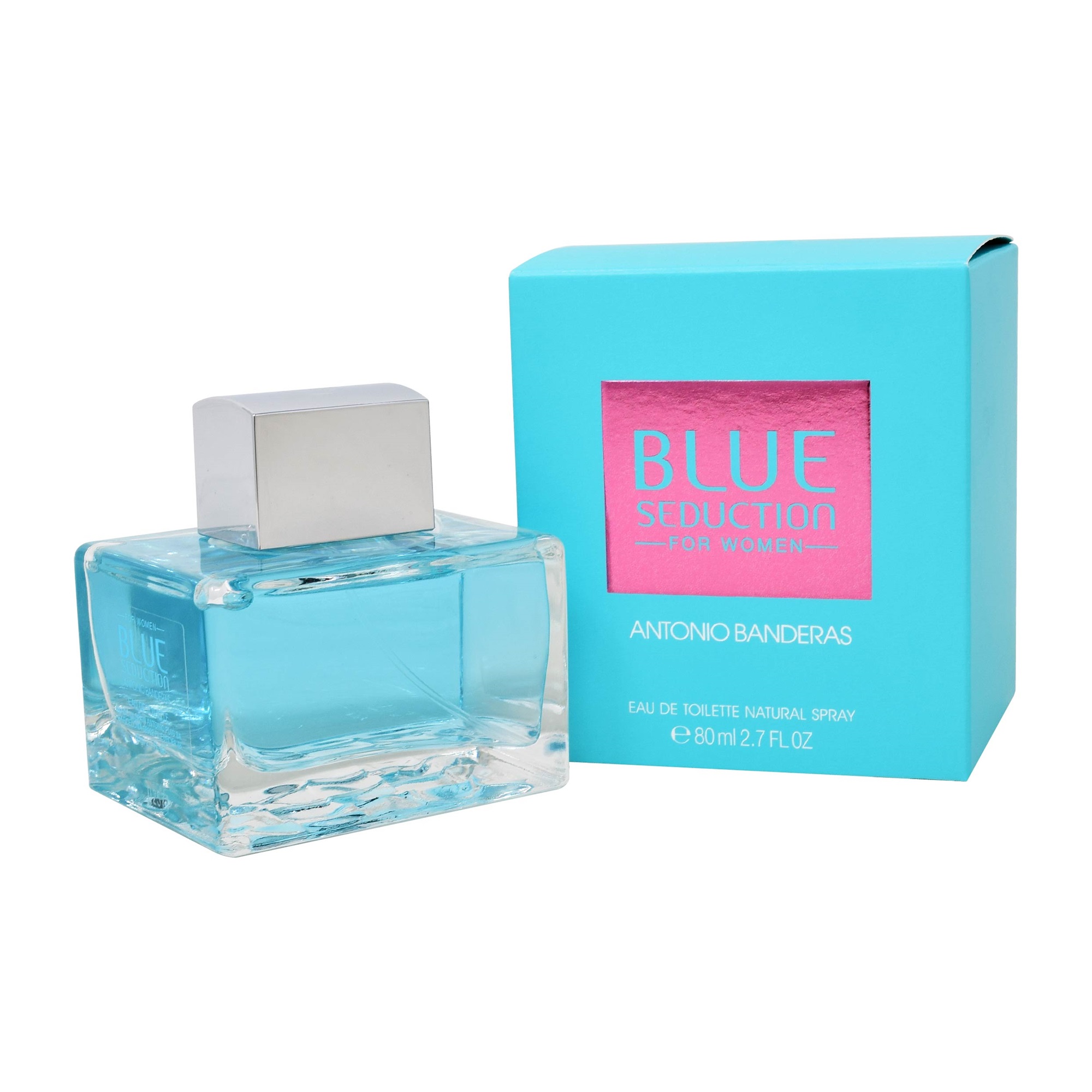 Foto 2 pulgar | Perfume Antonio Banderas Blue Seduction For Women 80 ML Edt Spray