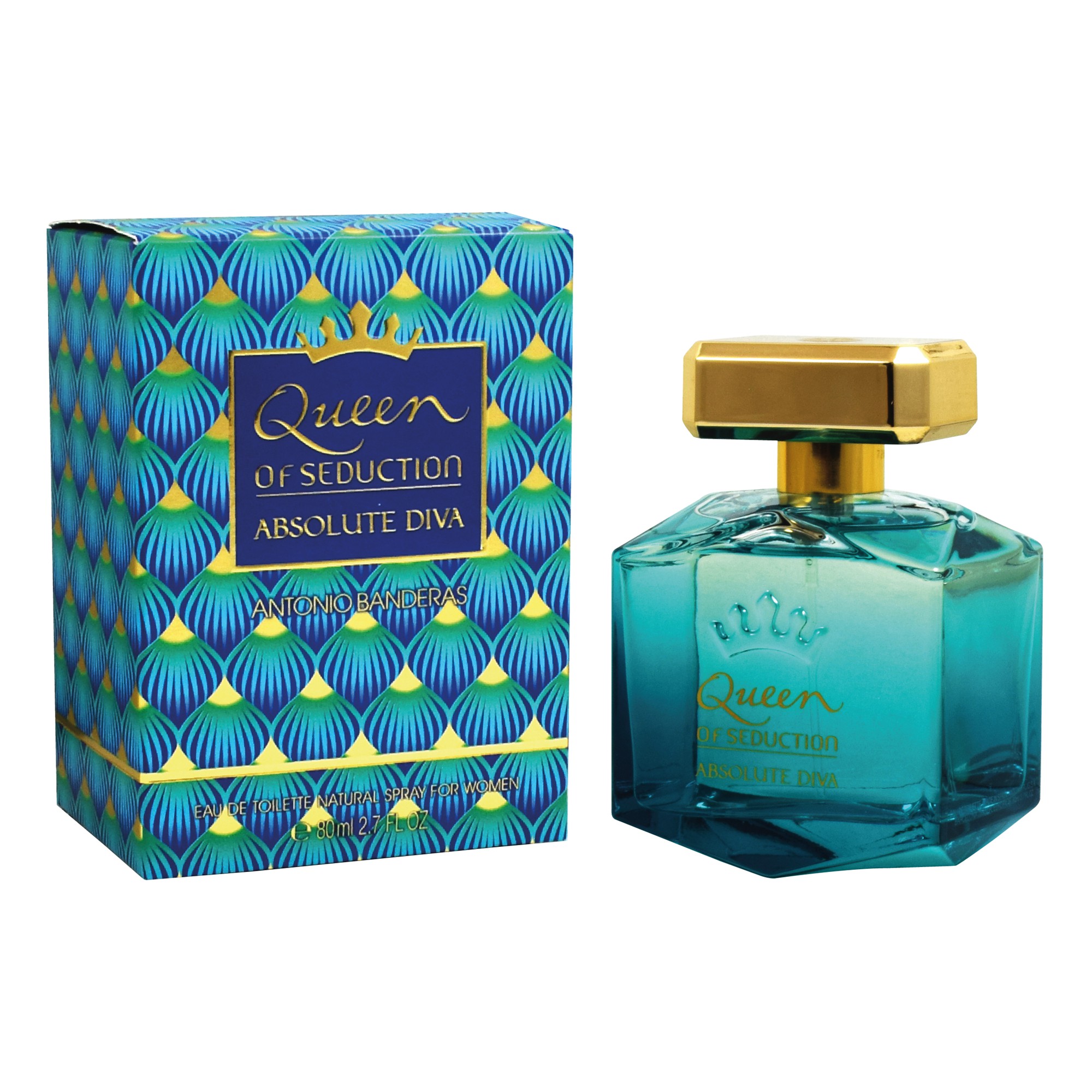 Foto 2 pulgar | Perfume para Dama Queen Of Seduction Absolute Diva Edt Spray 80 ml