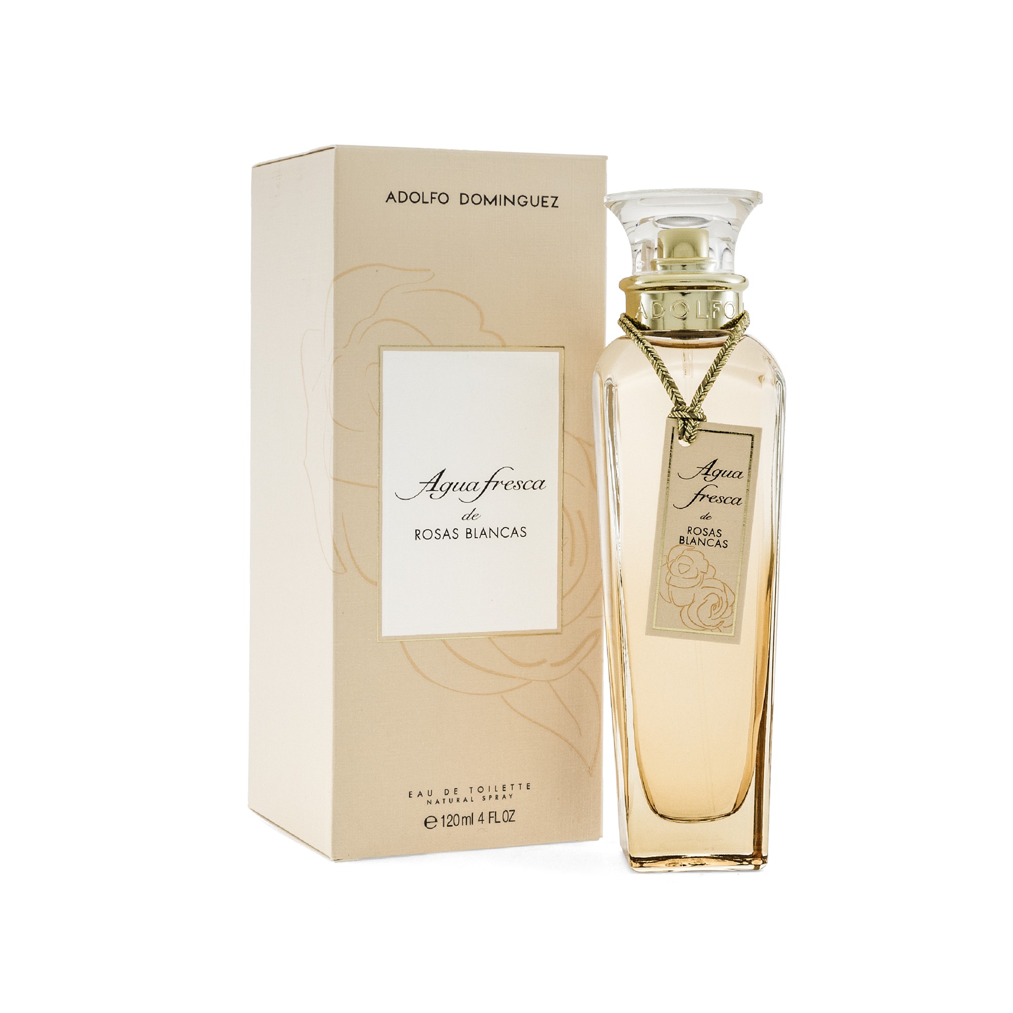 Foto 2 pulgar | Perfume para Dama Agua Fresca de Rosas Blancas Adolfo Dominguez Edt Spray 120 ml