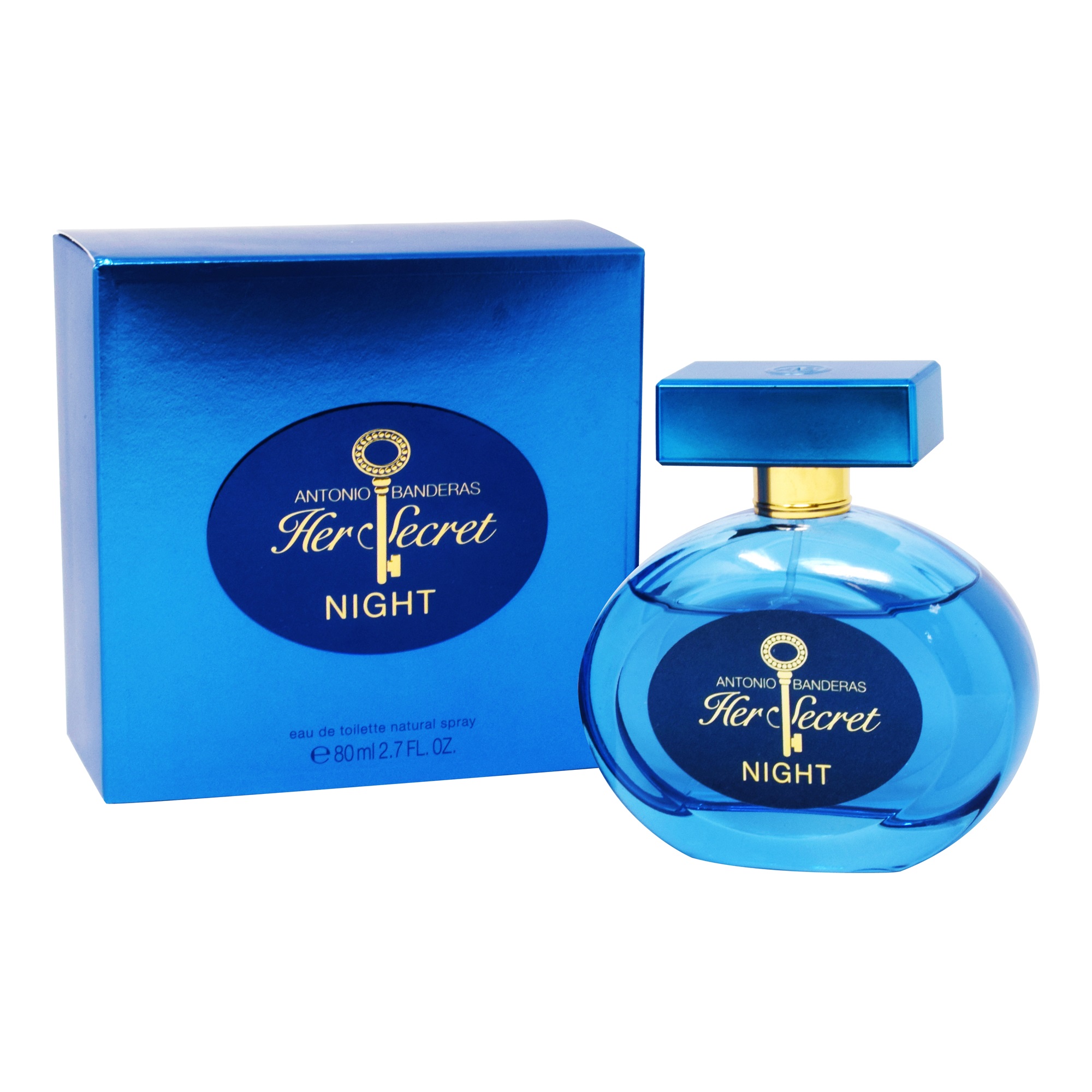 Foto 2 pulgar | Her Secret Night de Antonio Banderas para Dama de 80 ml Edt Spray
