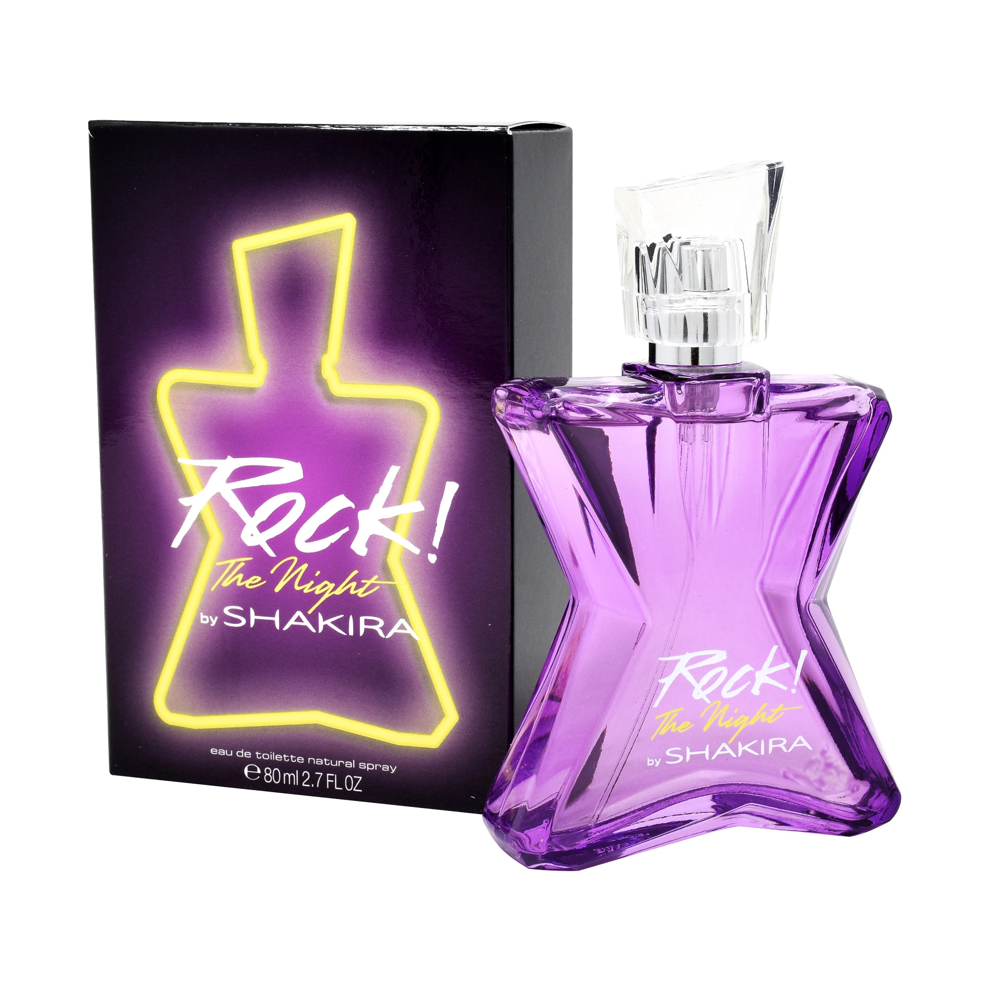 Foto 2 pulgar | Perfume Shakira Rock The Night Her Eau de Toilette 80 ml para Mujer