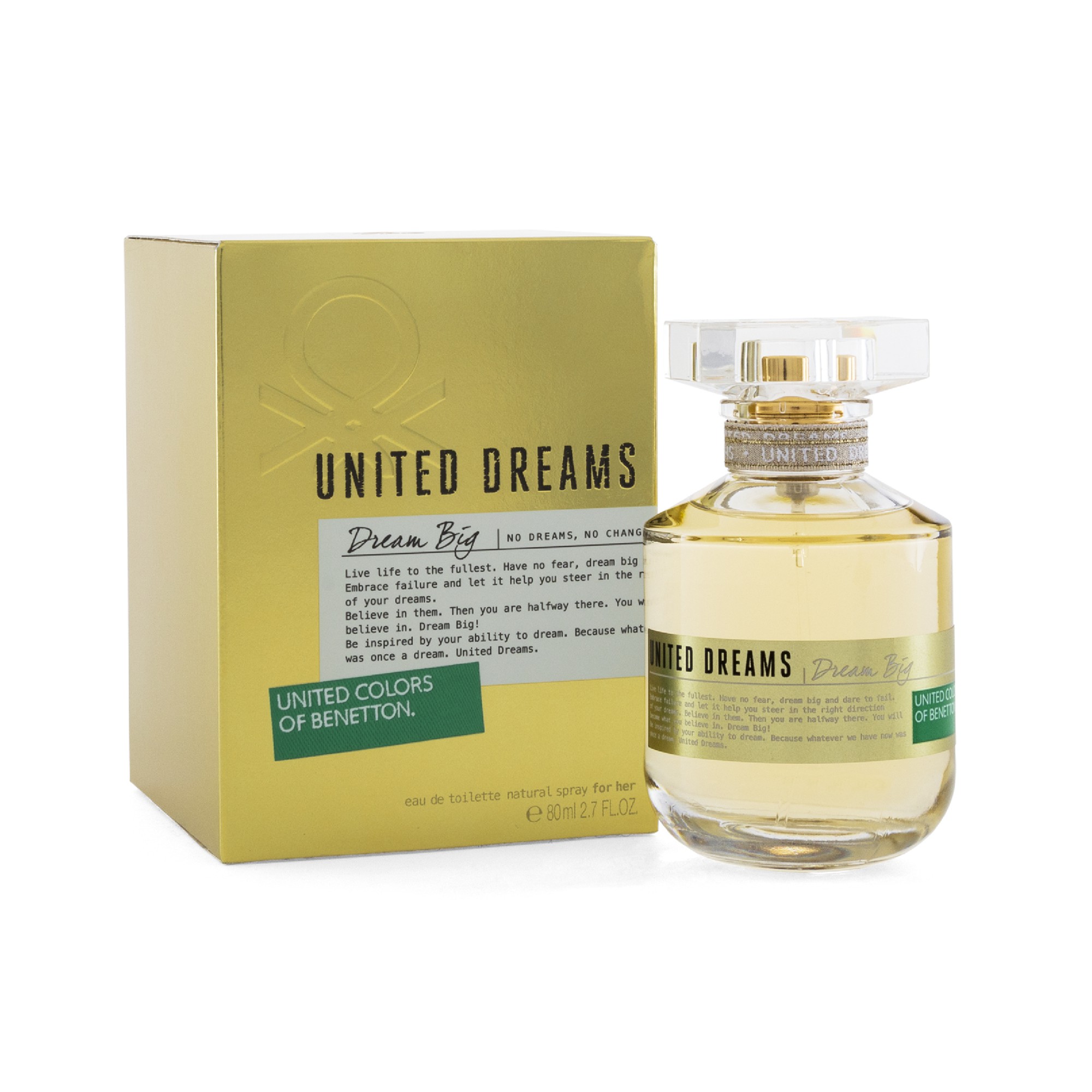 Foto 2 pulgar | Perfume Para Dama United Dreams Dream Big 80 Ml Edt Spray