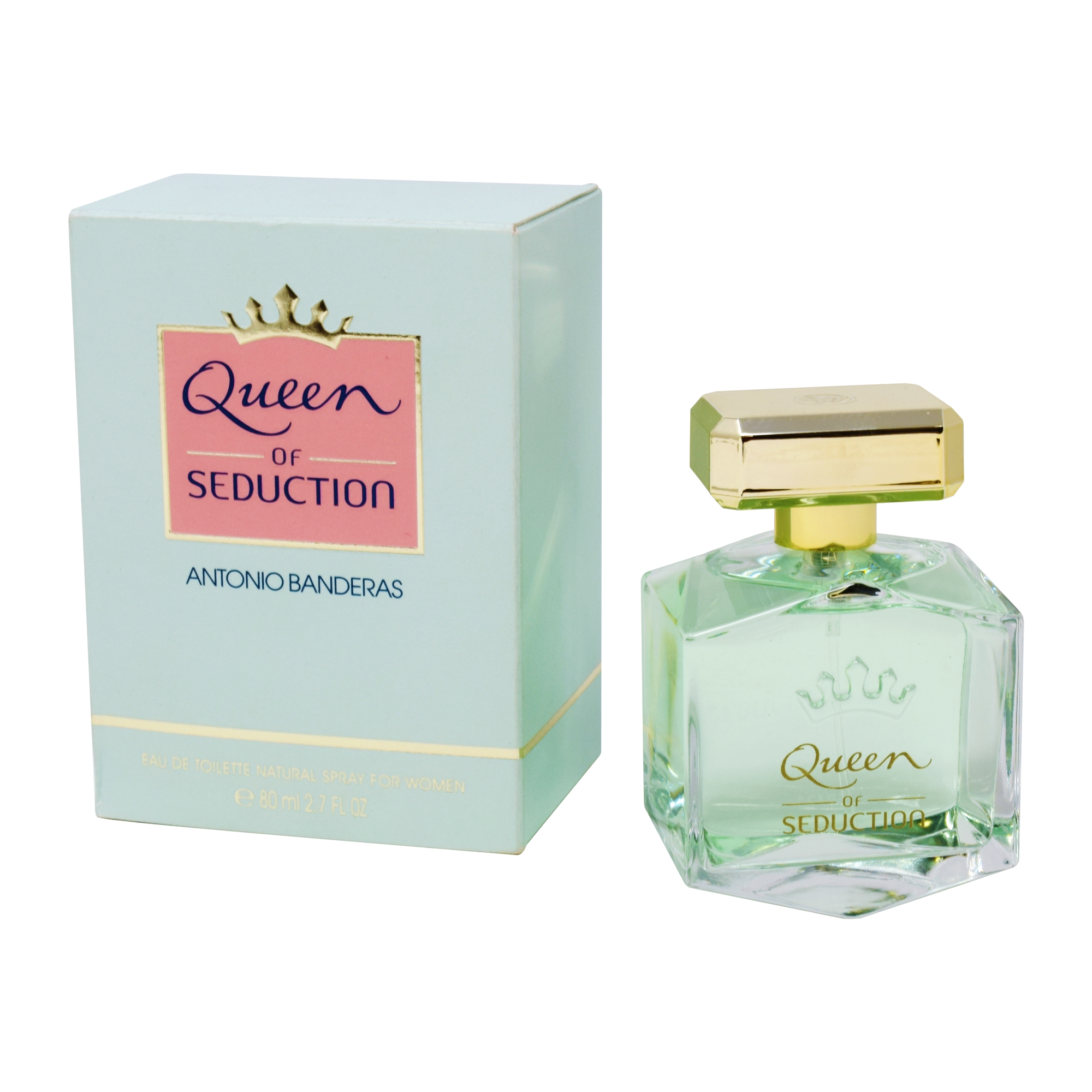 Foto 2 pulgar | Perfume Para Dama Queen Of Seduction 80 Ml Edt Spray