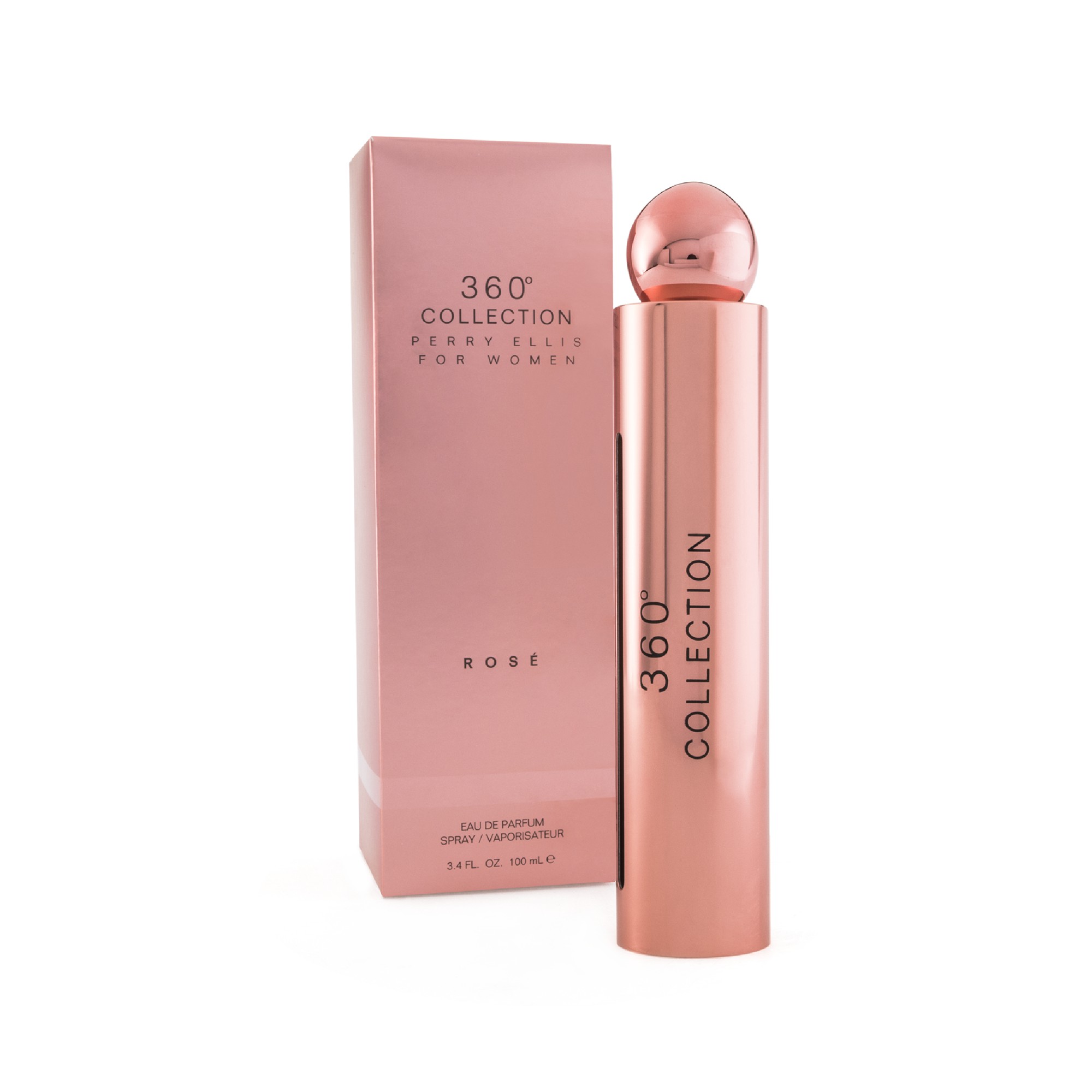 Foto 2 pulgar | Perfume para Dama 360° Collection Rose 100 Ml Edp Spray