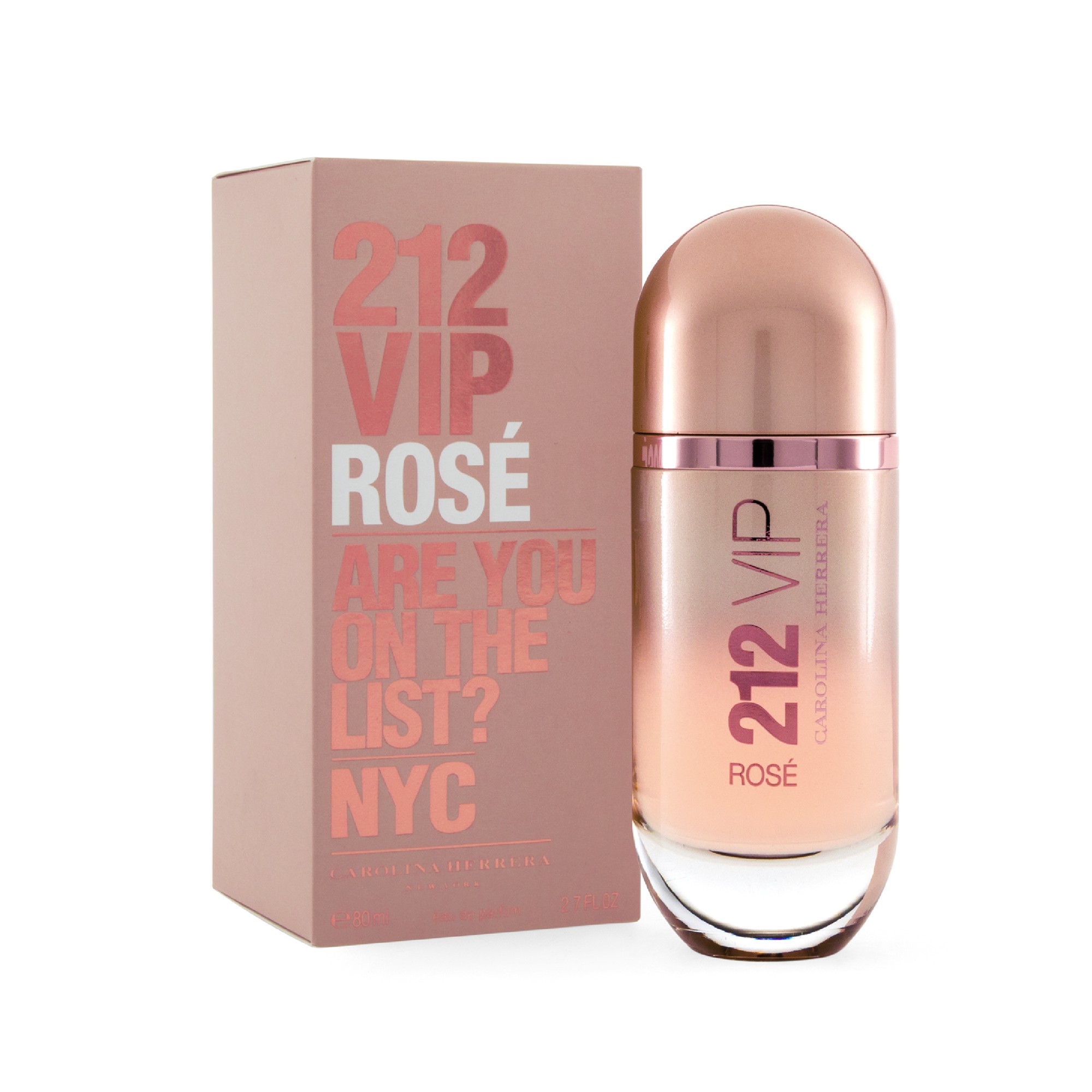 Perfume Carolina Herrera 212 Vip Rosé 80 ml Edp Original para Dama