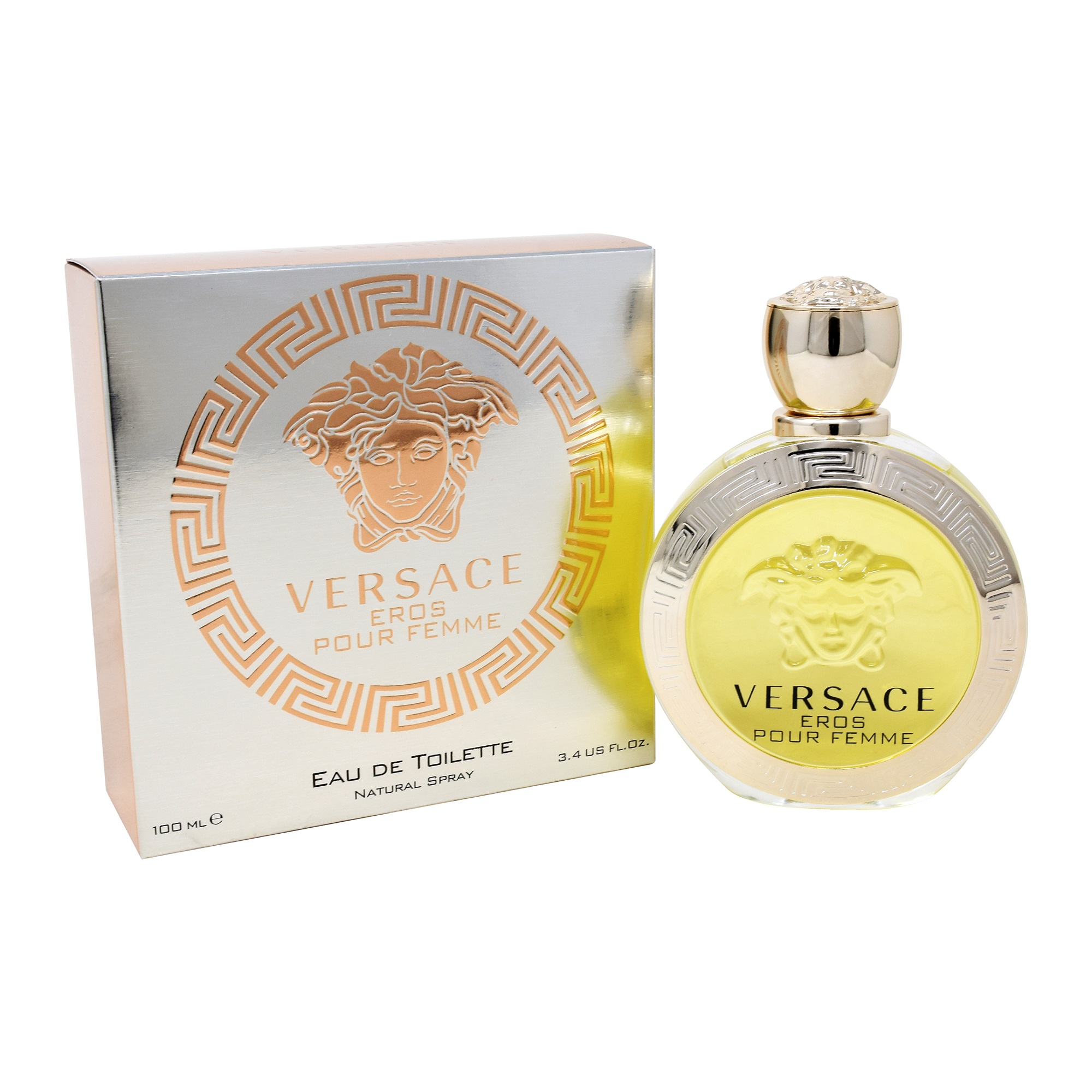 Foto 2 pulgar | Perfume Para Dama Versace Eros Pour Femme 100 Ml Edt Spray