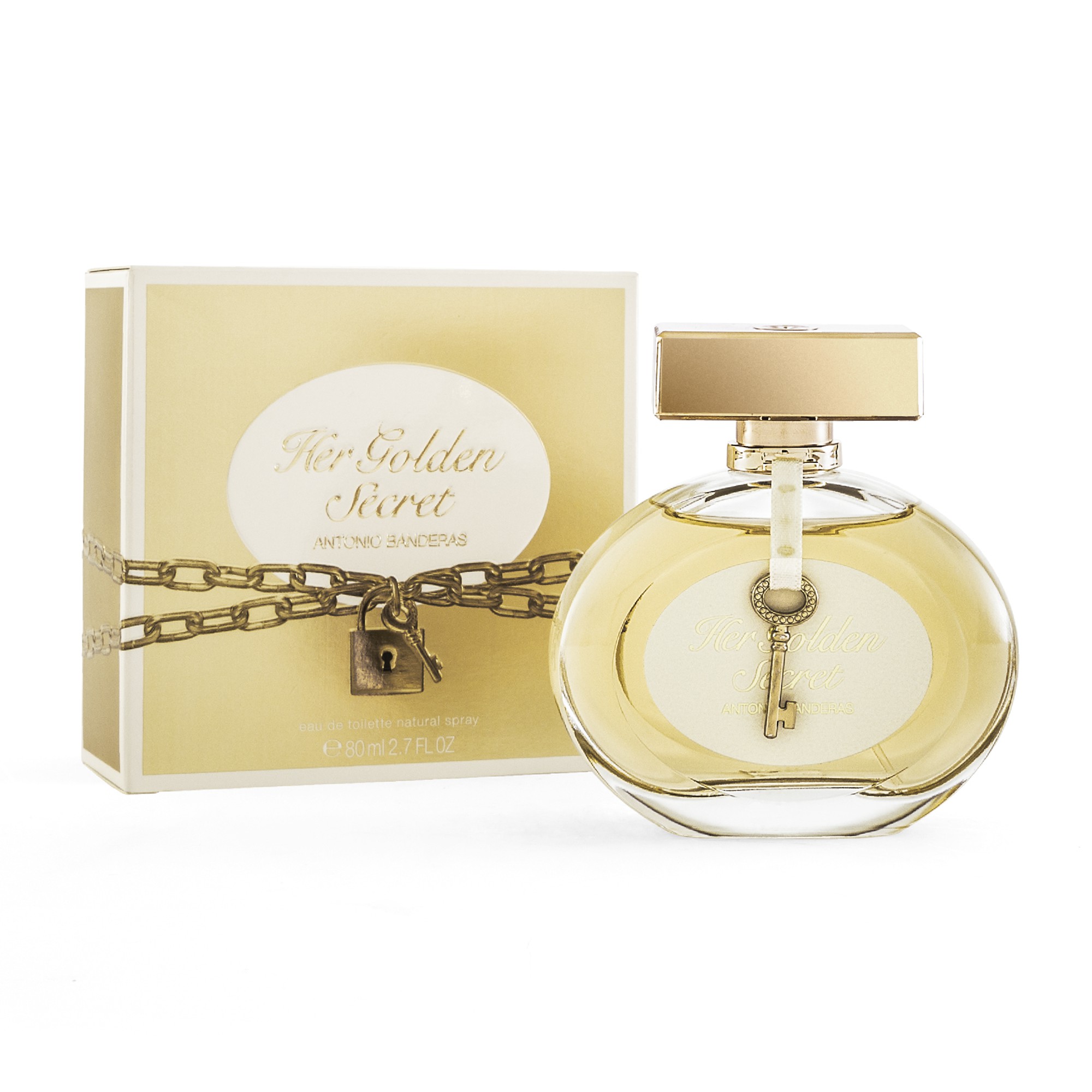 Perfume Antonio Banderas Her Golden Secret de 80 ml Edt Spray para Dama