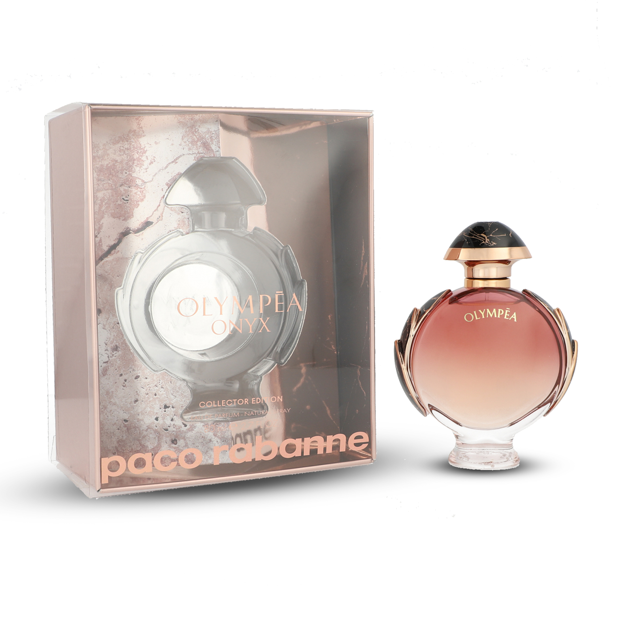 Perfume Olympea Onyx Collector de 80 ml Edp Spray para Dama
