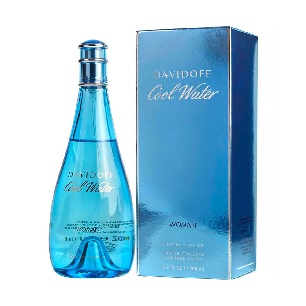 Foto 2 pulgar | Perfume Davidoff Cool Water Eau De Toilette de 200 ml para Mujer