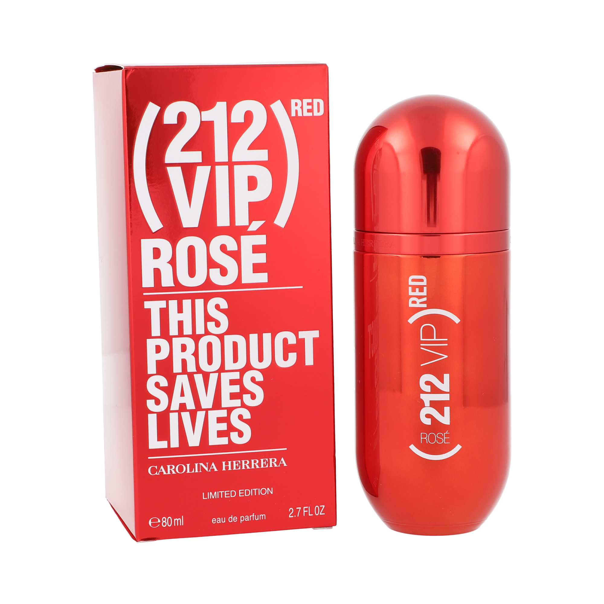 Foto 2 pulgar | Perfume 212 Vip Rose Red 80 ml Edp Spray para Mujer