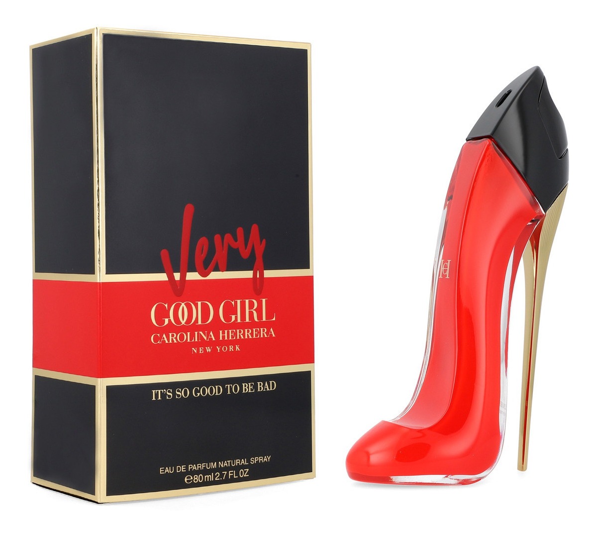 Foto 2 pulgar | Perfume Carolina Herrera Very Good Girl de 80 ML para Dama