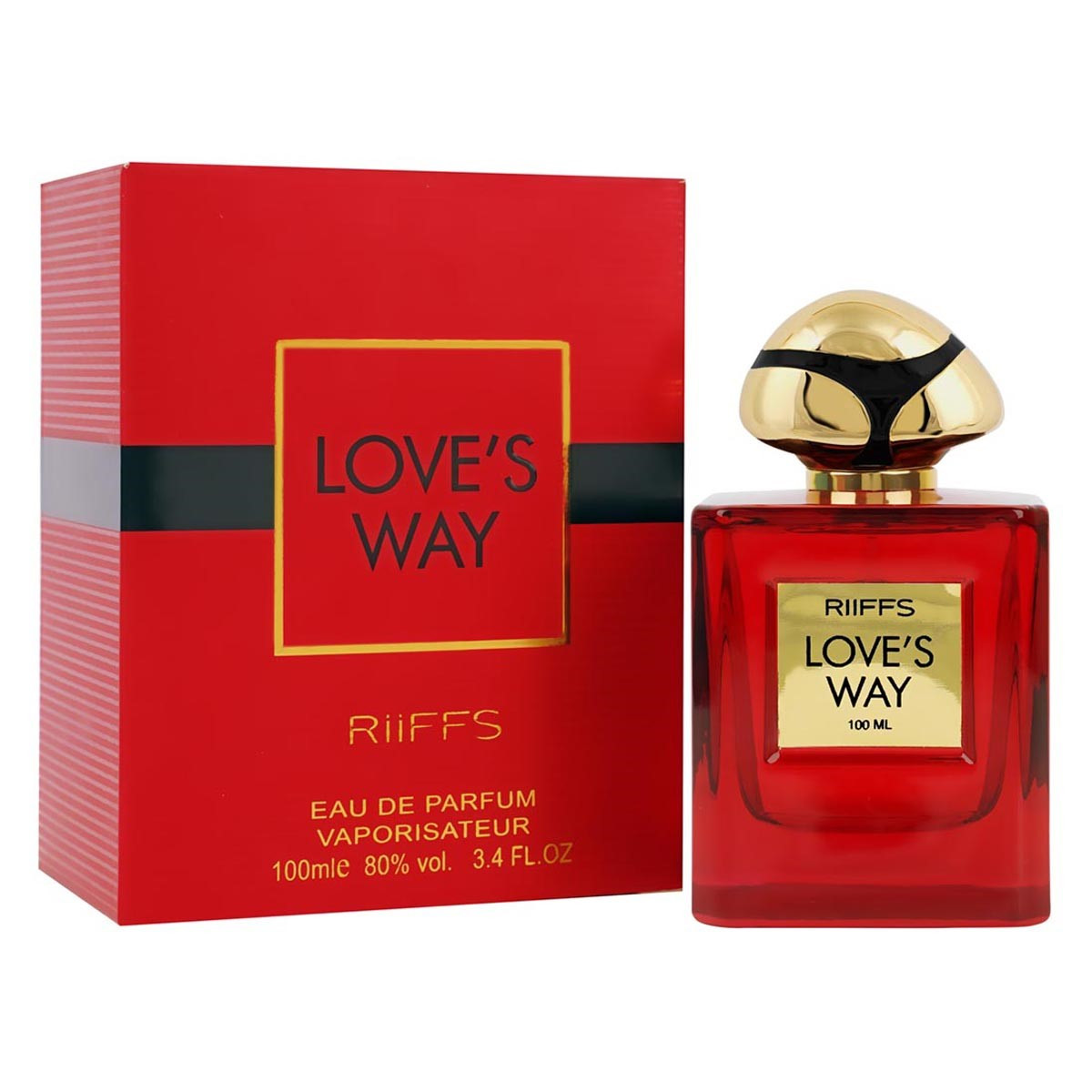 Foto 3 pulgar | Perfume Riiffs Love's Way de 100 ml Edp para Mujer