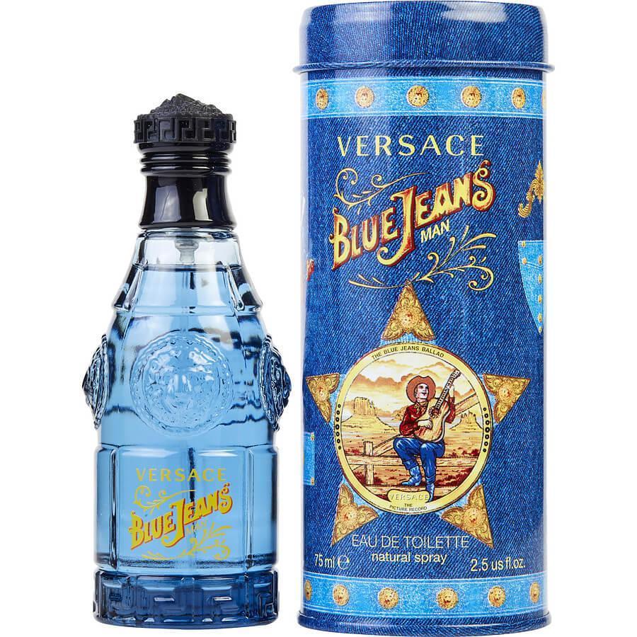 Foto 2 pulgar | Loción Blue Jeans De Versace Edt 75 Ml
