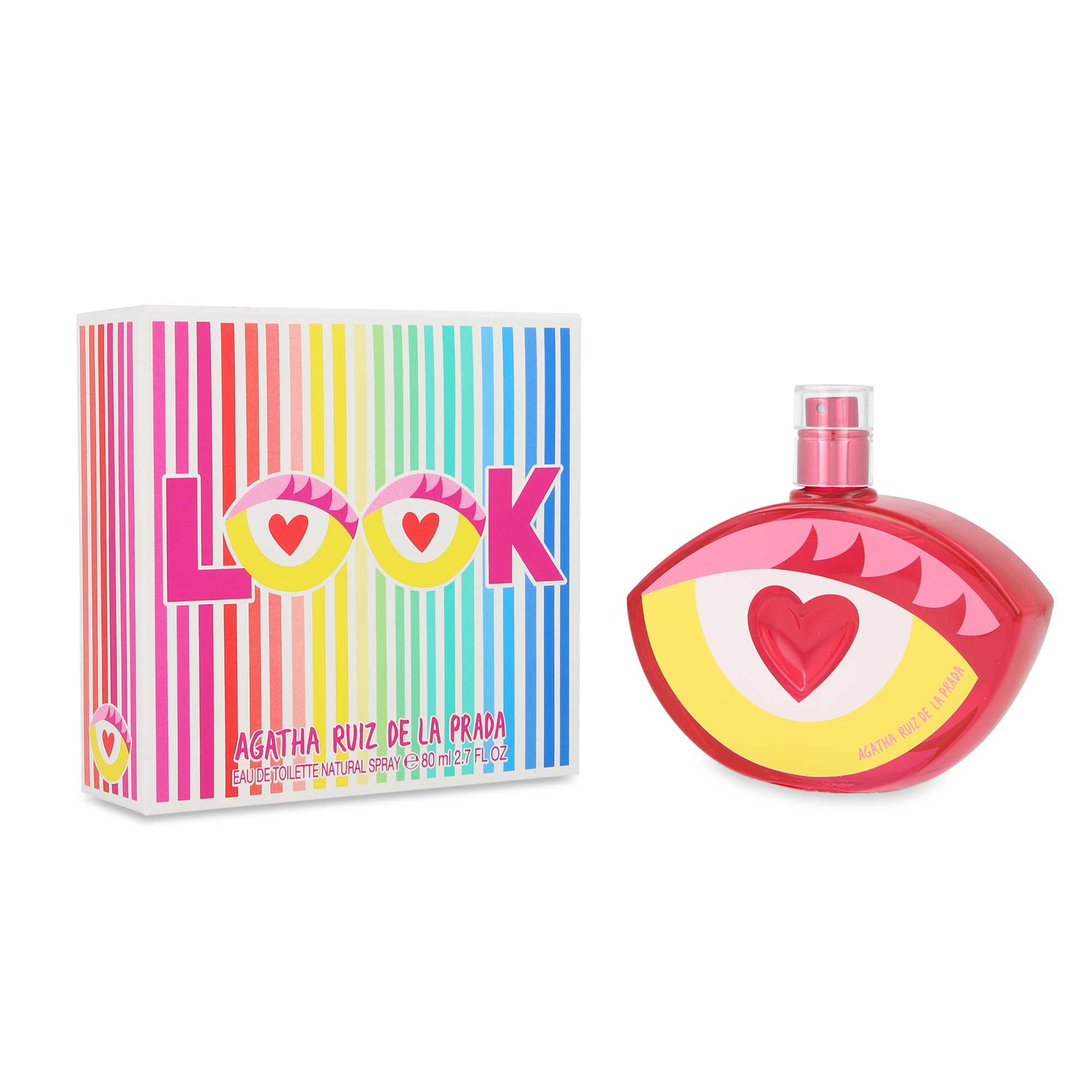 Foto 1 | Fragancia Agatha Ruiz de la Prada Look 80 ML Eau de Toilette Spray