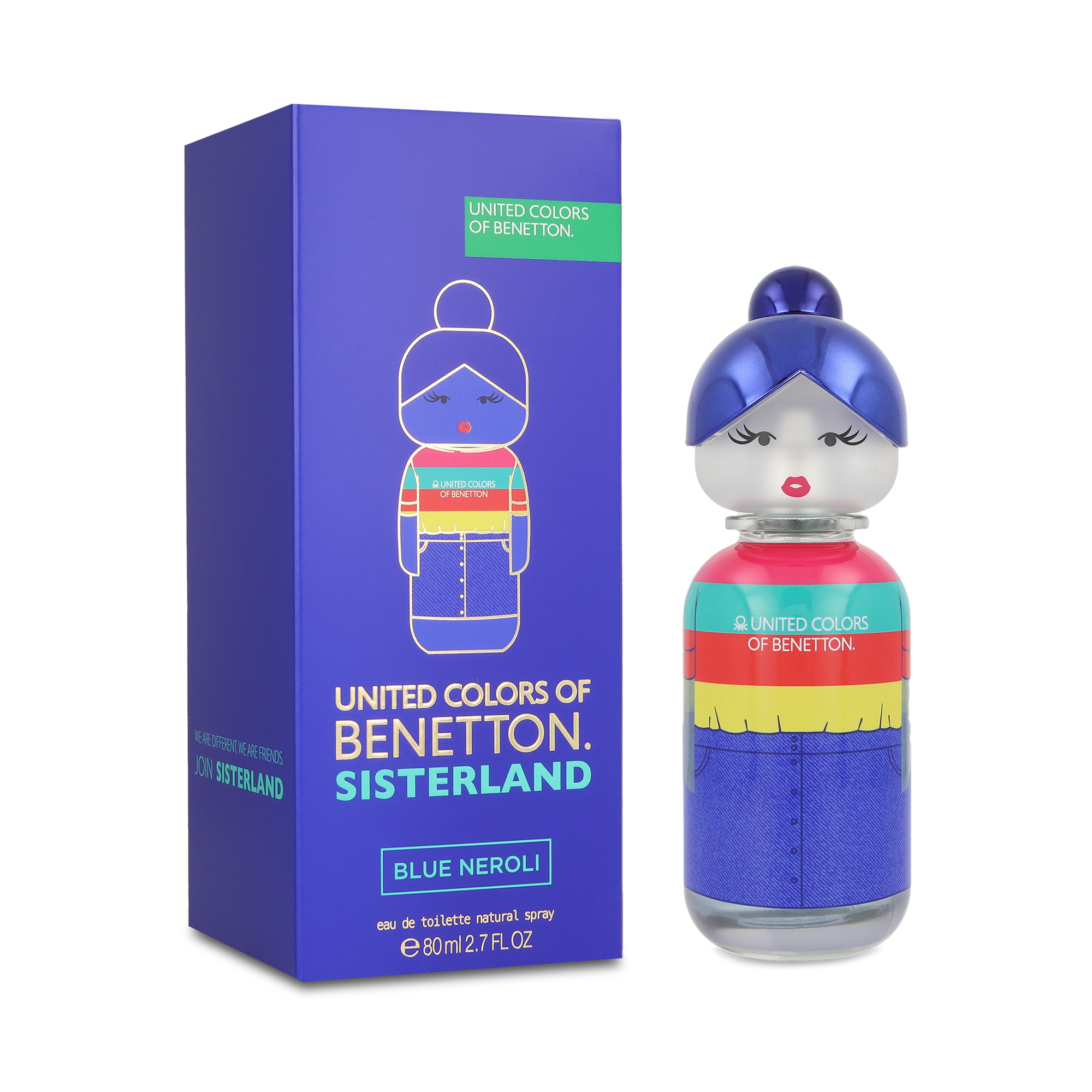 Foto 2 pulgar | Perfume Benetton Sisterland Blue Neroli 80 ML Edt Spray
