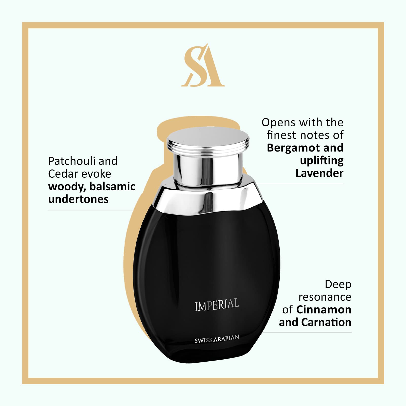 Foto 5 pulgar | Perfume Swiss Arabian Imperial Eau De Parfum 100 ml - Venta Internacional